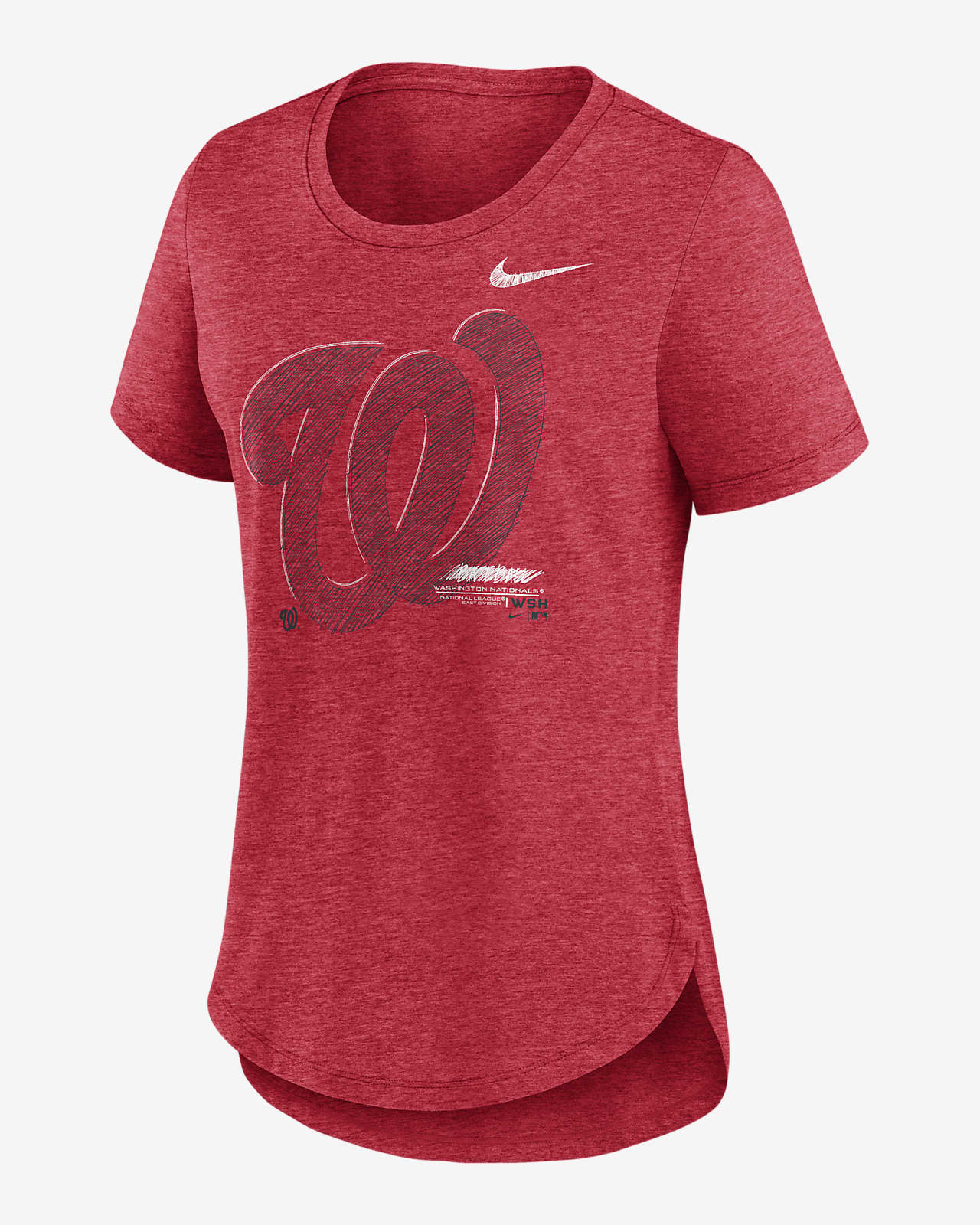 Nike Team Touch (MLB Washington Nationals) Women's T-Shirt. Nike.com