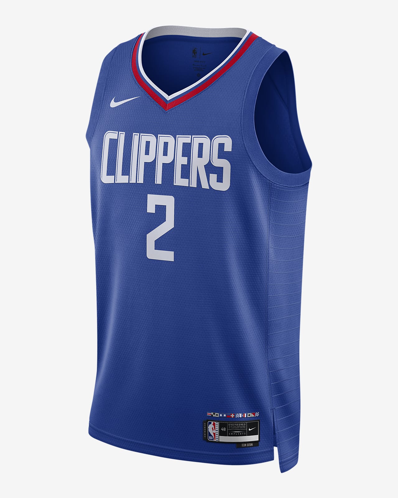LA Clippers Icon Edition 2022/23 Nike Dri-FIT NBA Swingman Jersey för män