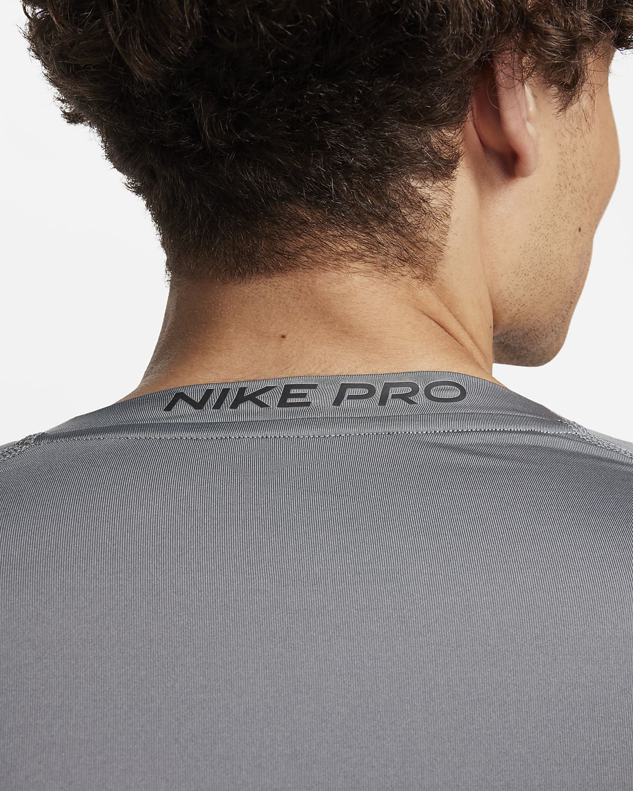  Nike Pro Mens Long Sleeve Slim Lightweight T-Shirts Top  BV5633-010 Size S Black/White : Clothing, Shoes & Jewelry