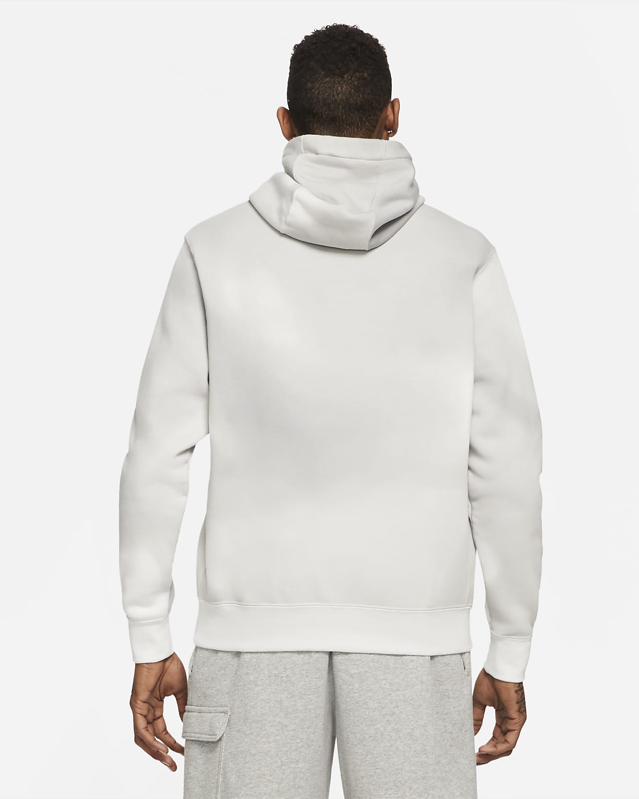 mens white hoodie nike