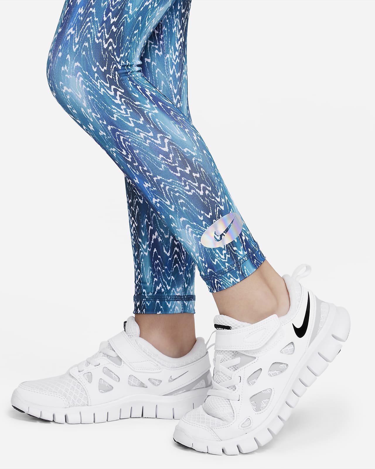 Nike Icon Clash Printed Leggings Younger Kids' Leggings