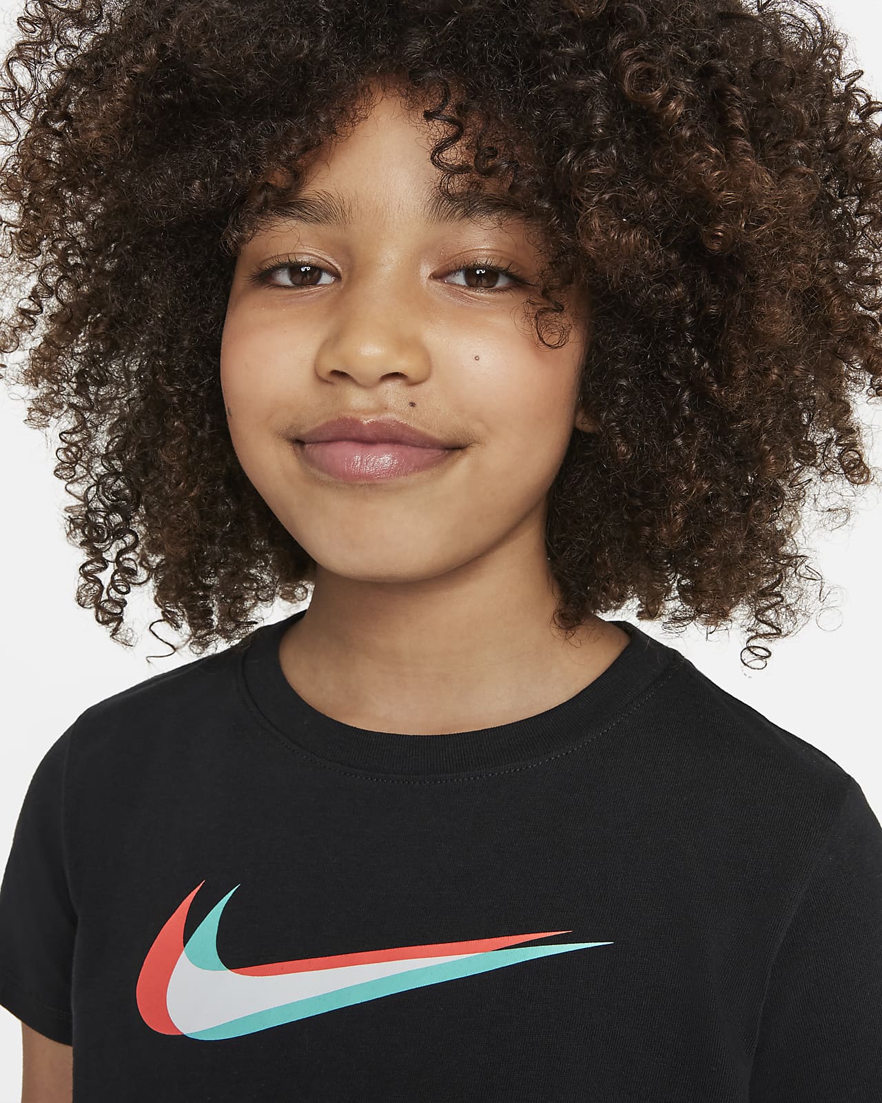 Nike Sportswear Older Kids' (Girls') Cropped Dance T-Shirt. Nike SA