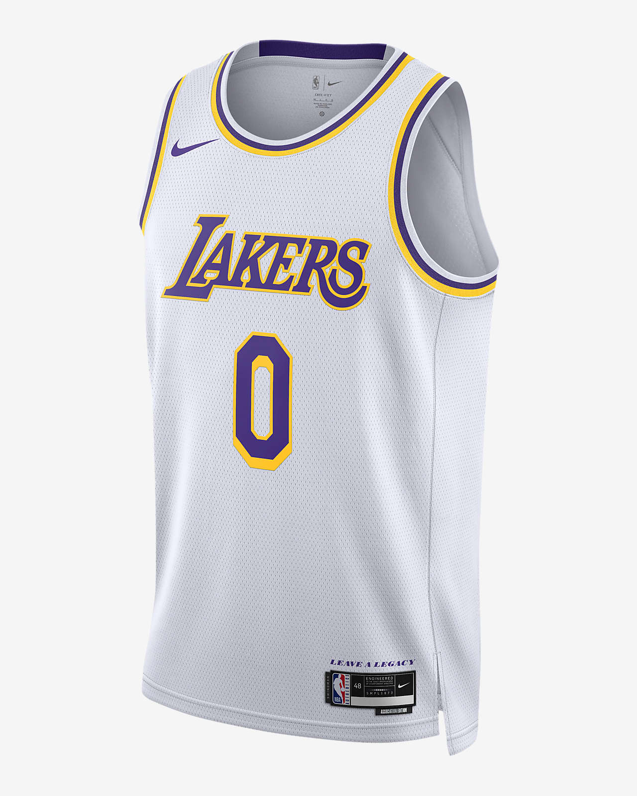 Los Angeles Lakers Association Edition 2022/23 Swingman Nike NBA-jersey met  Dri-FIT. Nike BE