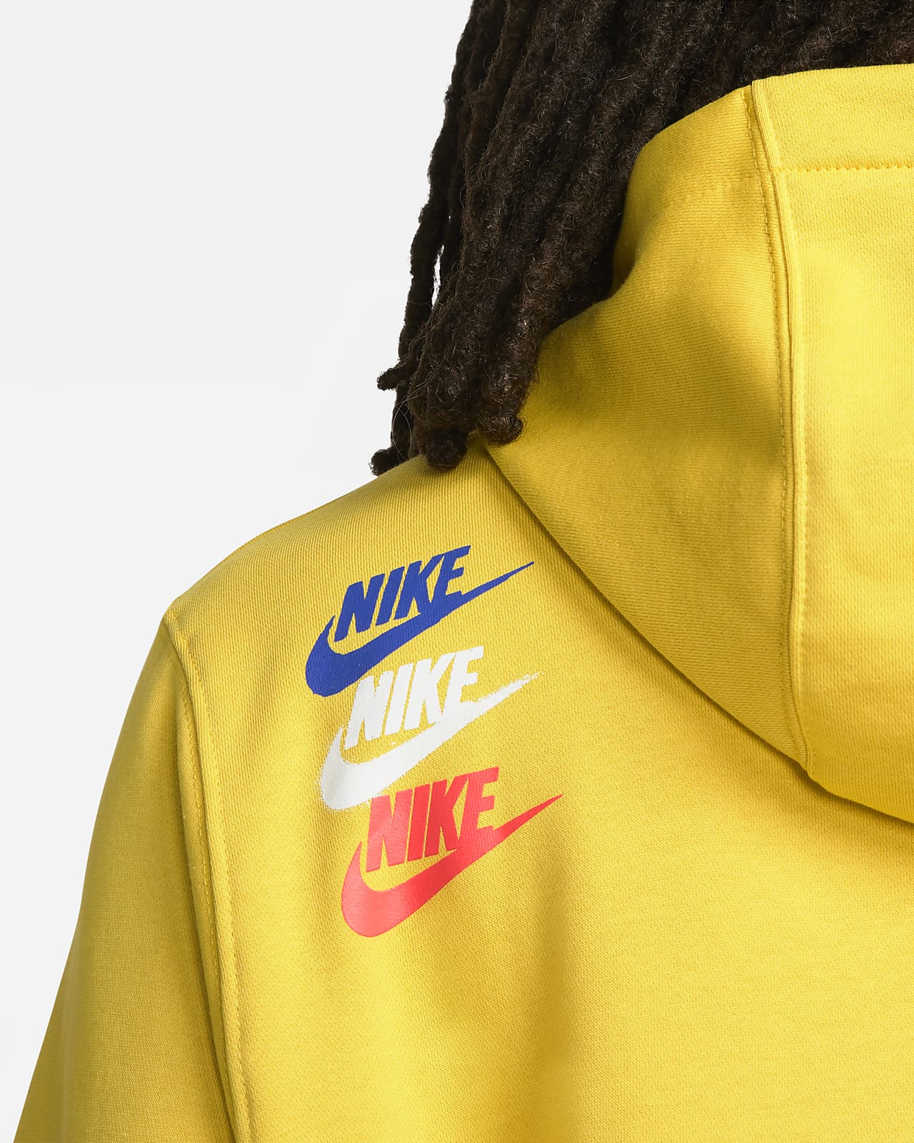 nike bright blue moletom com capuz
