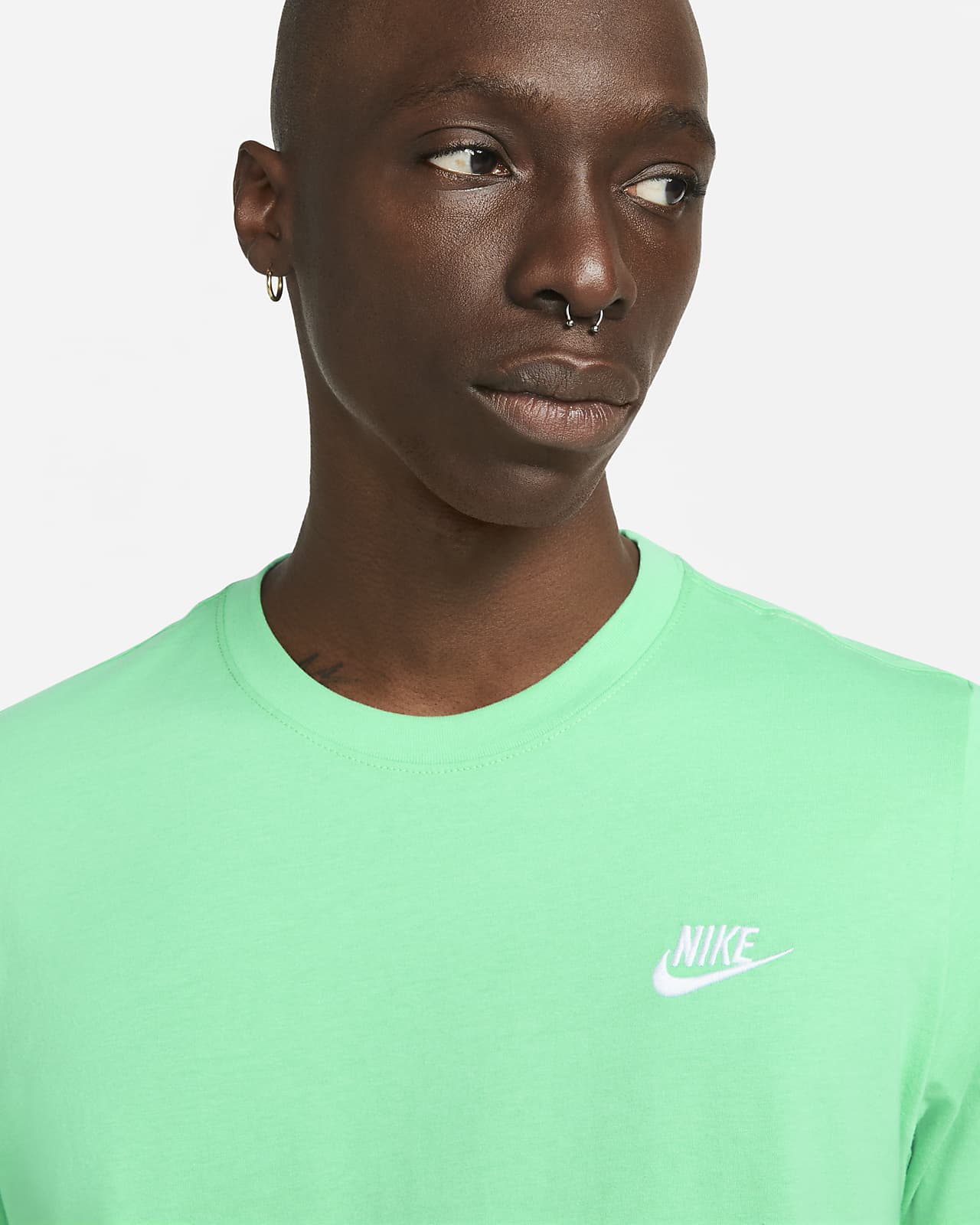 Tee shirt nike online vert