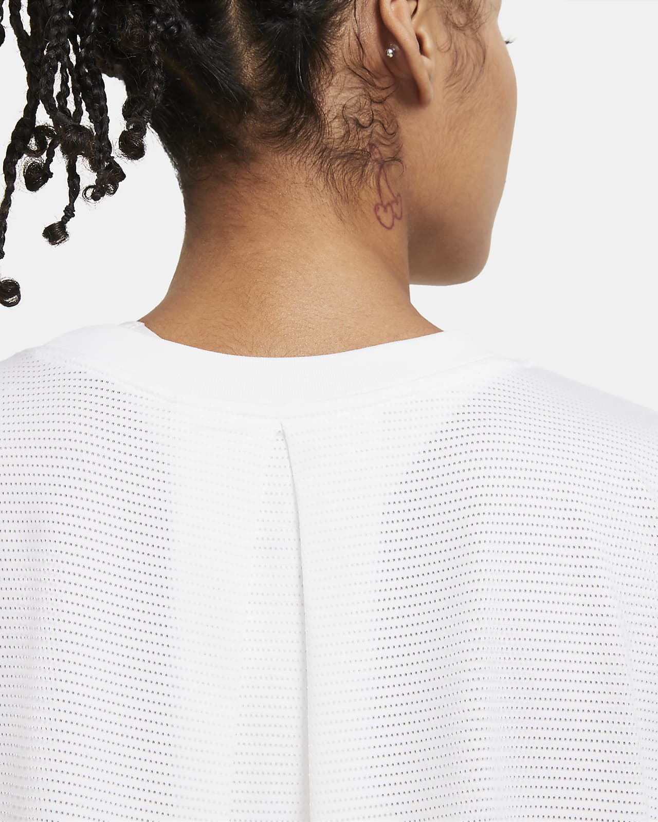 nike women's court dry short sleeve tennis top
