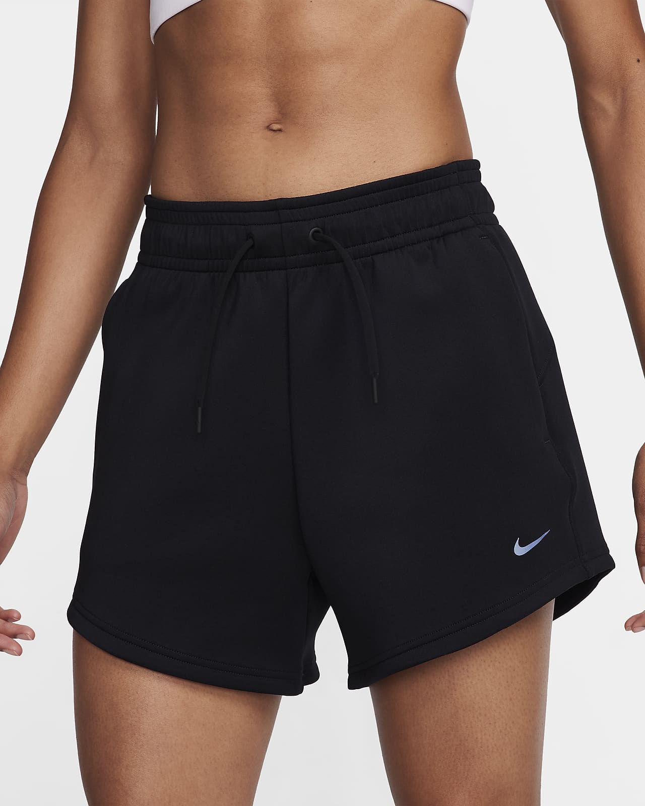 NIKE Womens DRI-FIT Volleyball Shorts-Black 108720-010 - Large - NEW NWT