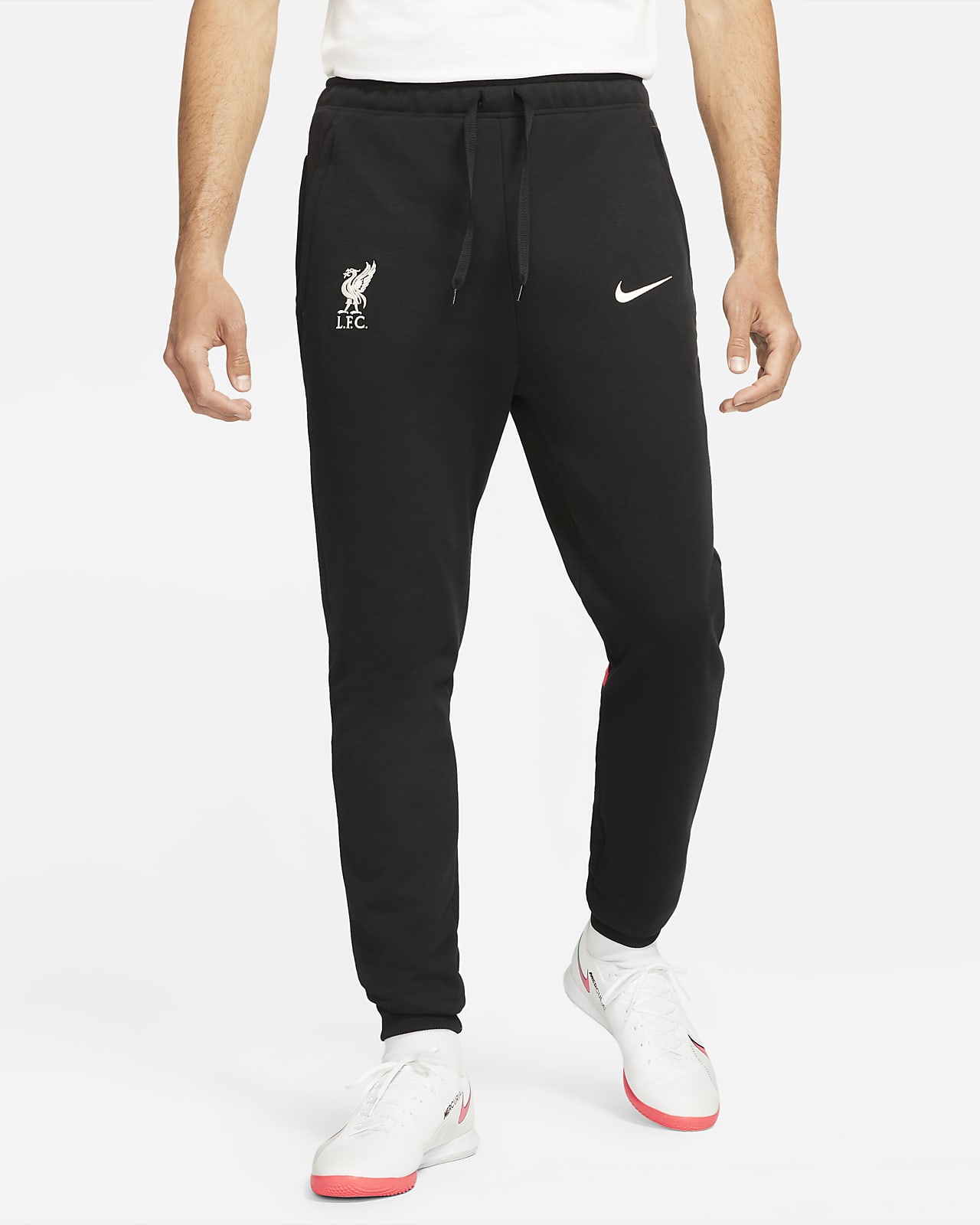 Liverpool FC Nike voetbalbroek met Dri-FIT voor heren. Nike BE