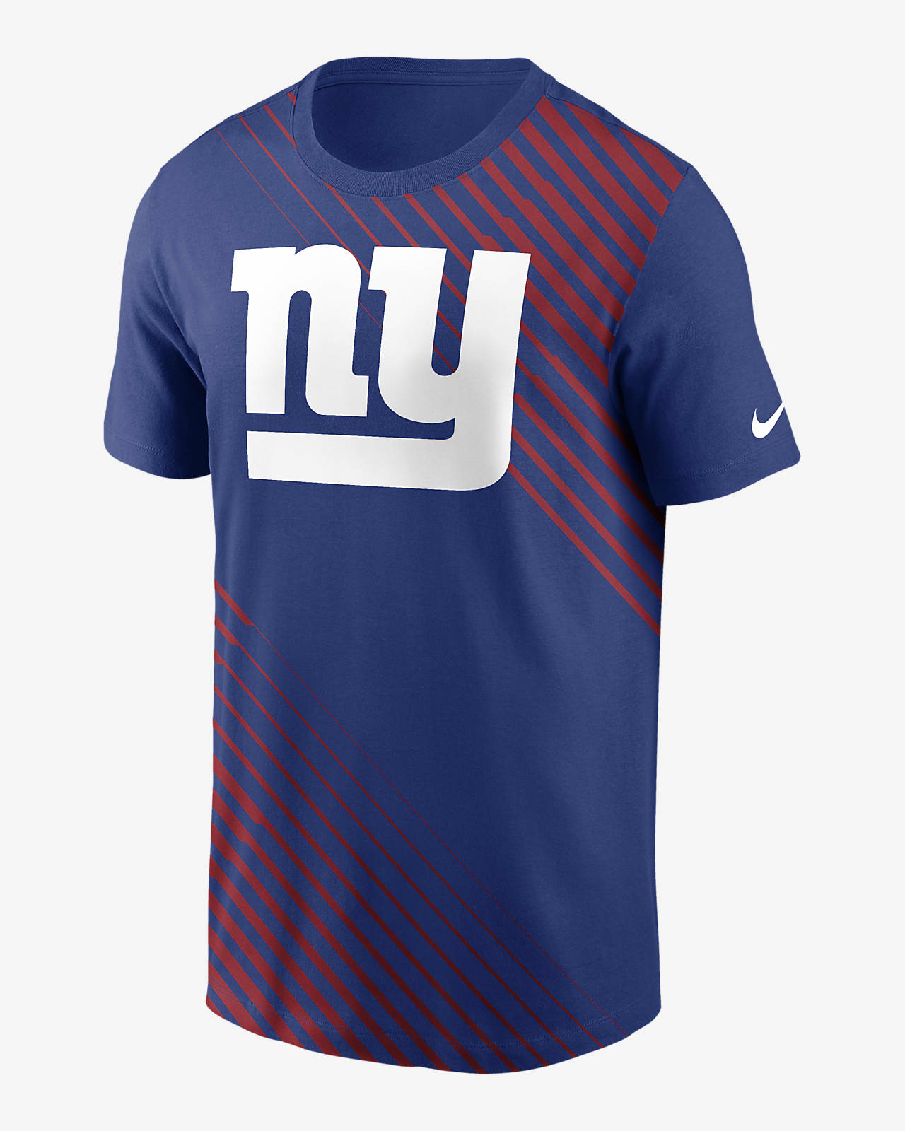Men's Nike Royal New York Giants Yard Line Fashion Asbury T-Shirt