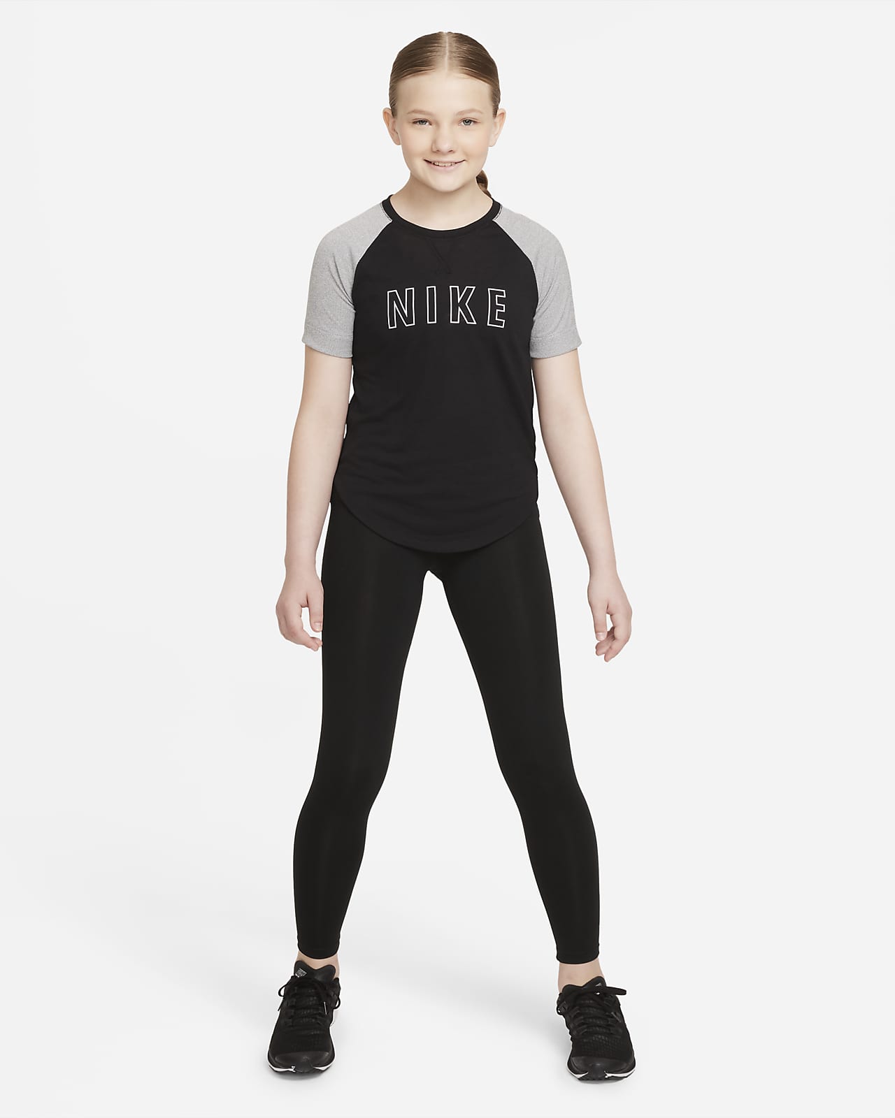 Nike Dri-FIT Trophy Big Kids’ (Girls’) Short-Sleeve Training Top. Nike.com