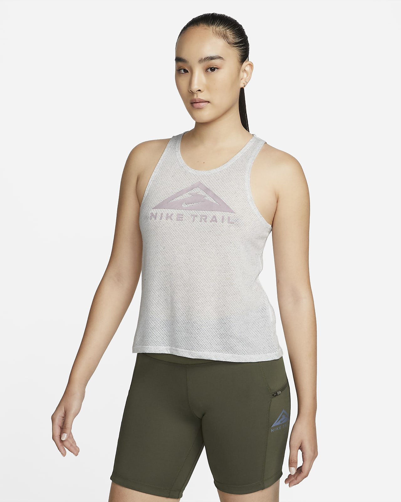 เสื้อกล้ามวิ่งเทรลผู้หญิง Nike Dri-FIT