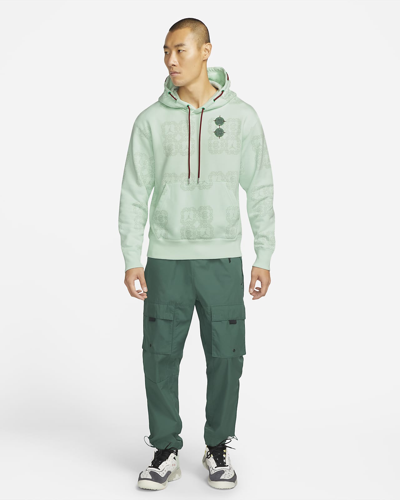 Jordan x CLOT Fleece Hoodie. Nike NL