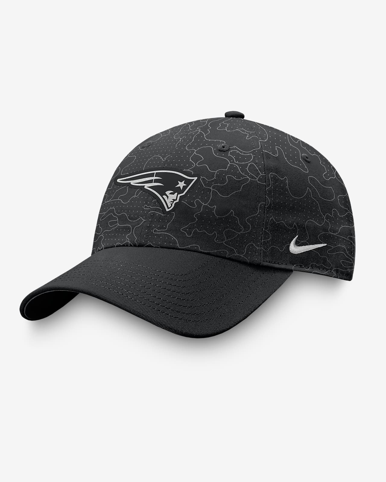 Nike Dri-FIT RFLCTV Heritage86 (NFL New England Patriots) Men's Adjustable  Hat.