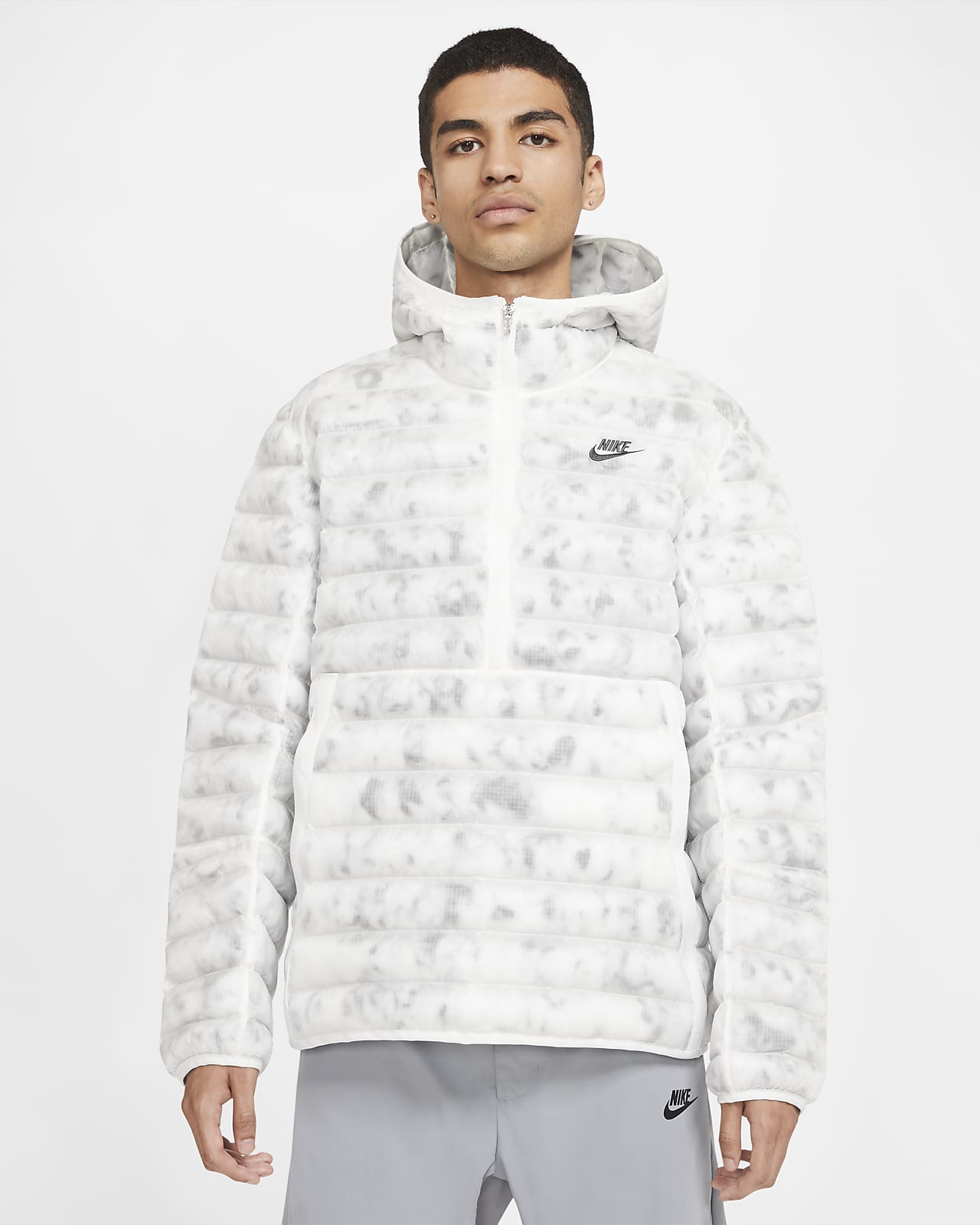 nike marble hoodie