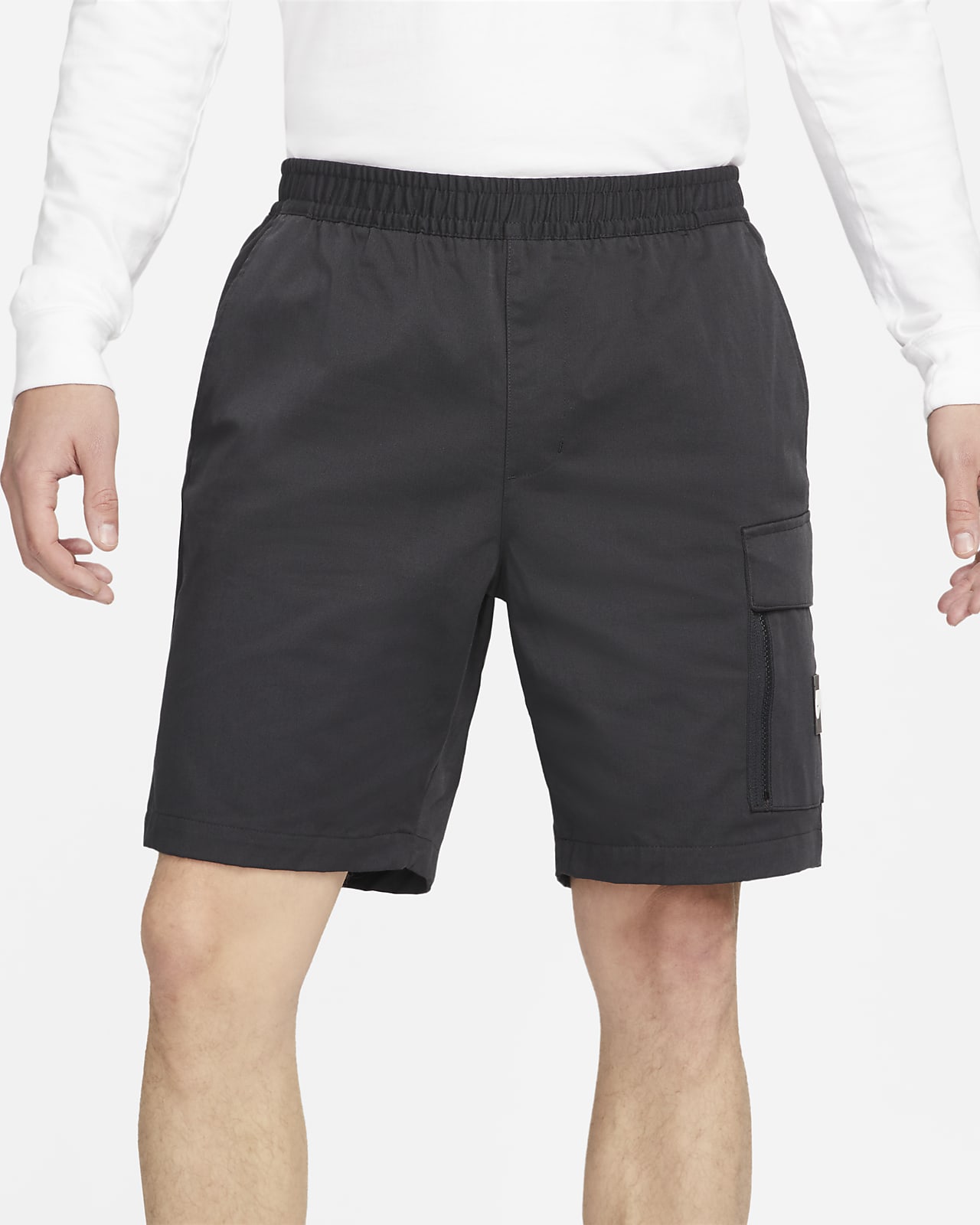 nike swoosh shorts woven