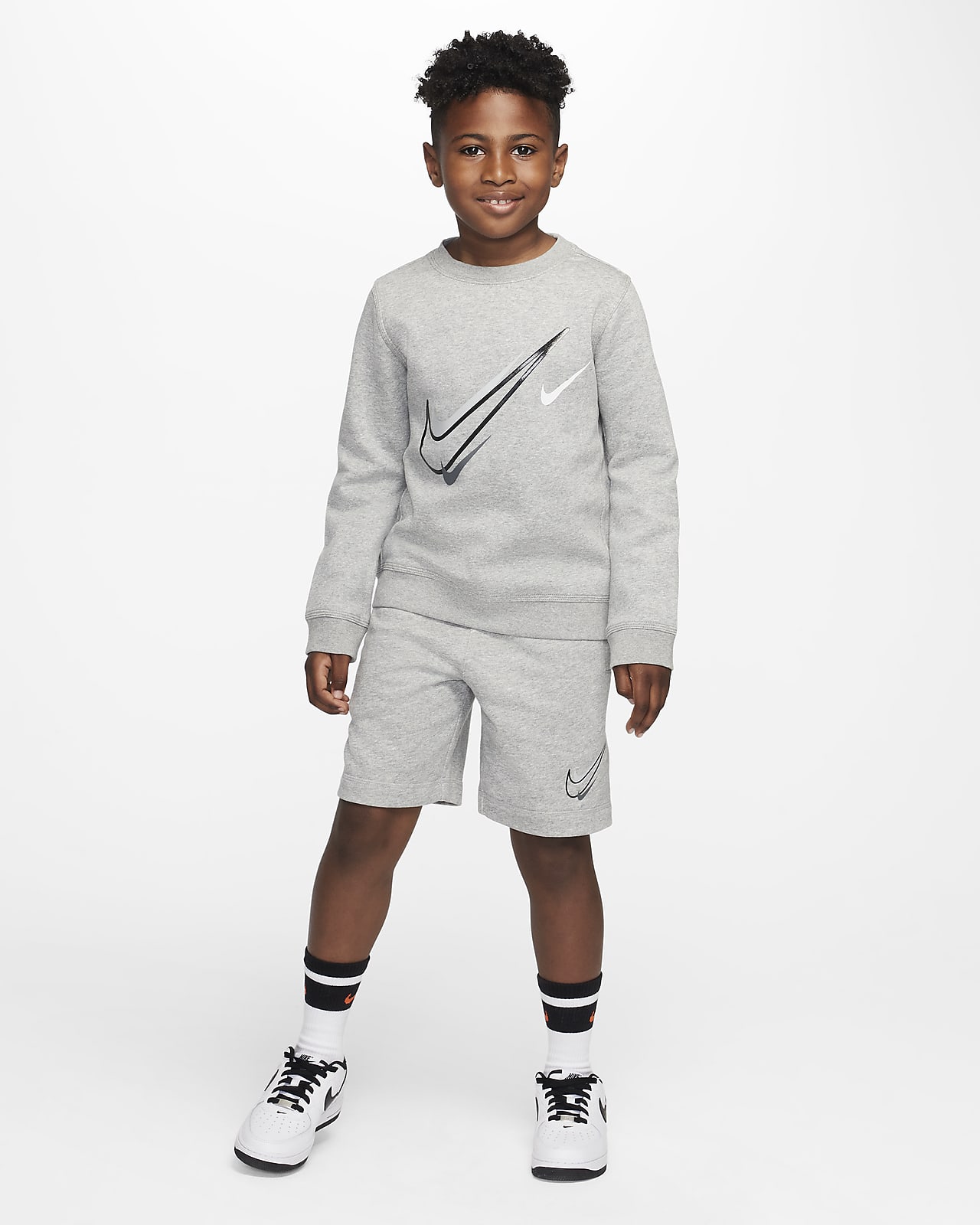 Nike Sportswear Fleece sweatshirt voor jongens. Nike BE