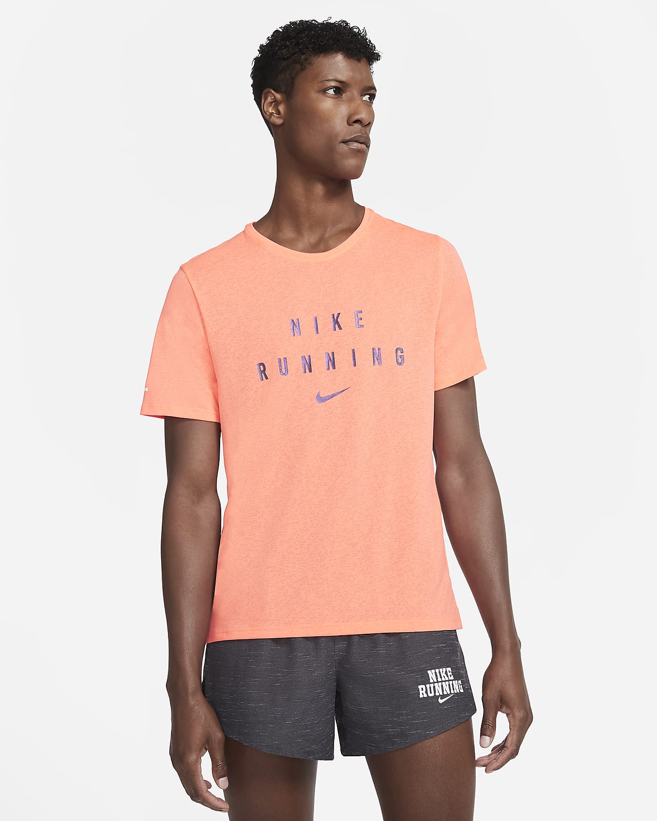 men's nike miler running top