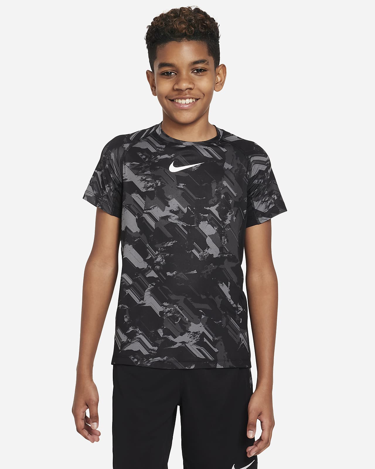Nike Pro Dri-FIT Trainingstop voor jongens. Nike BE