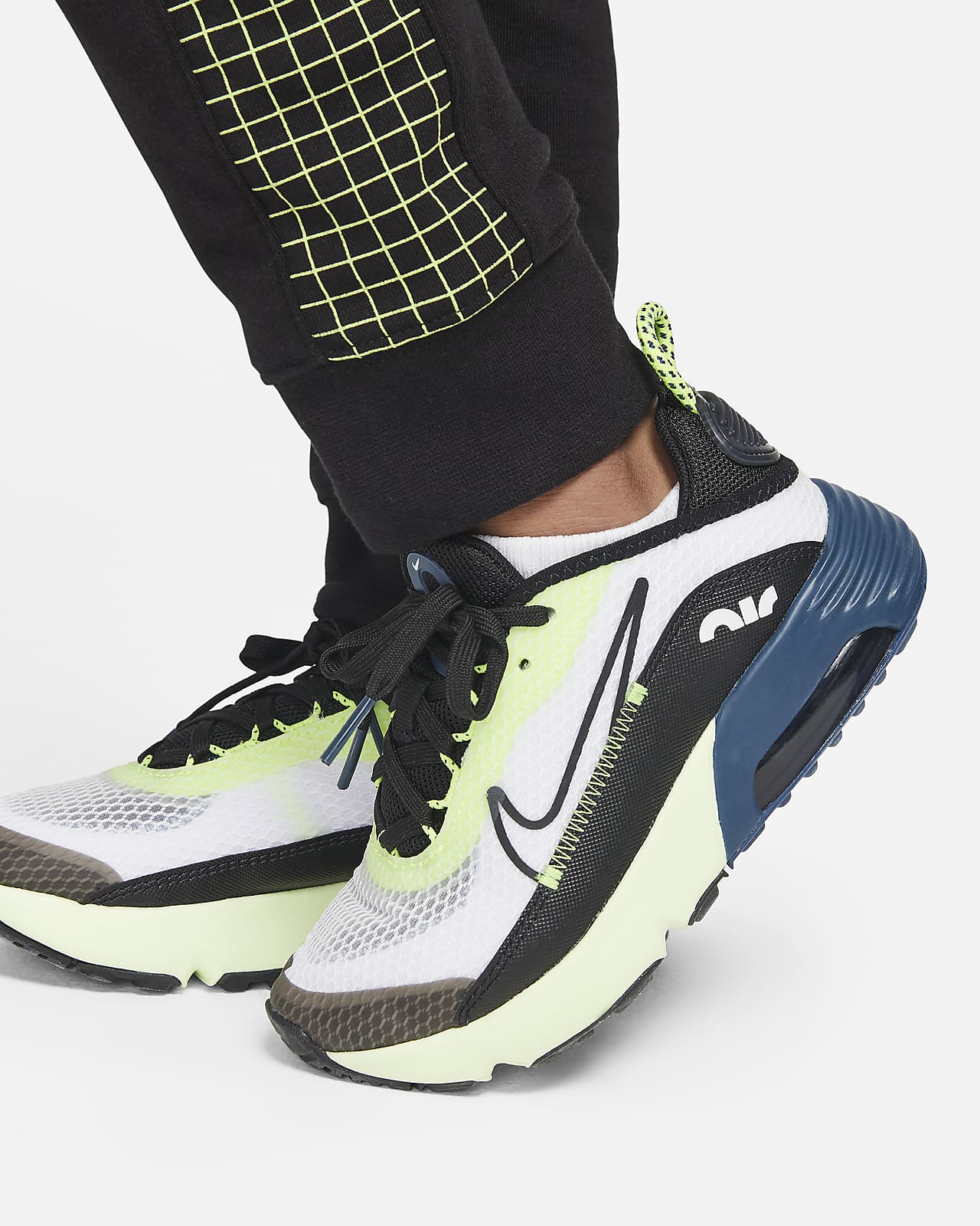 nike air max french terry joggers junior