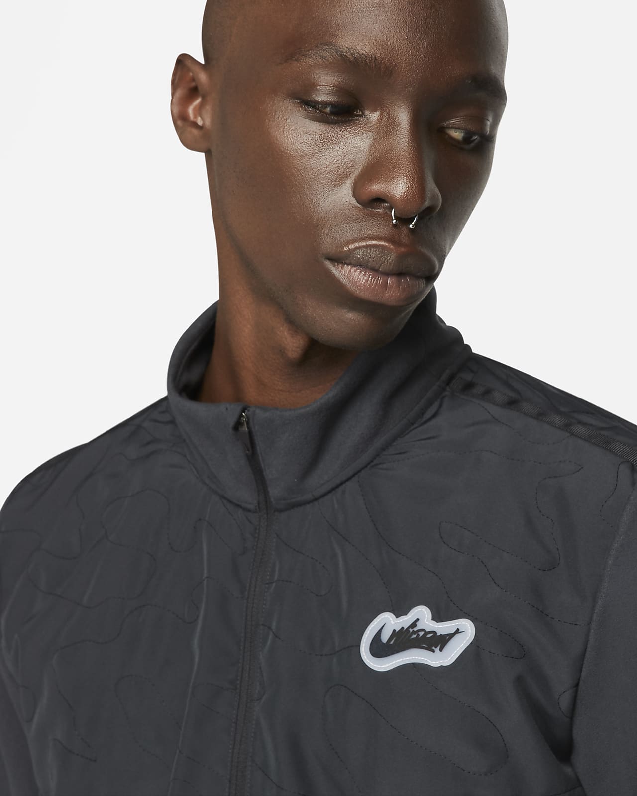 Playera de running con medio cierre para hombre Nike Therma FIT Wild Run  Element. Nike.com