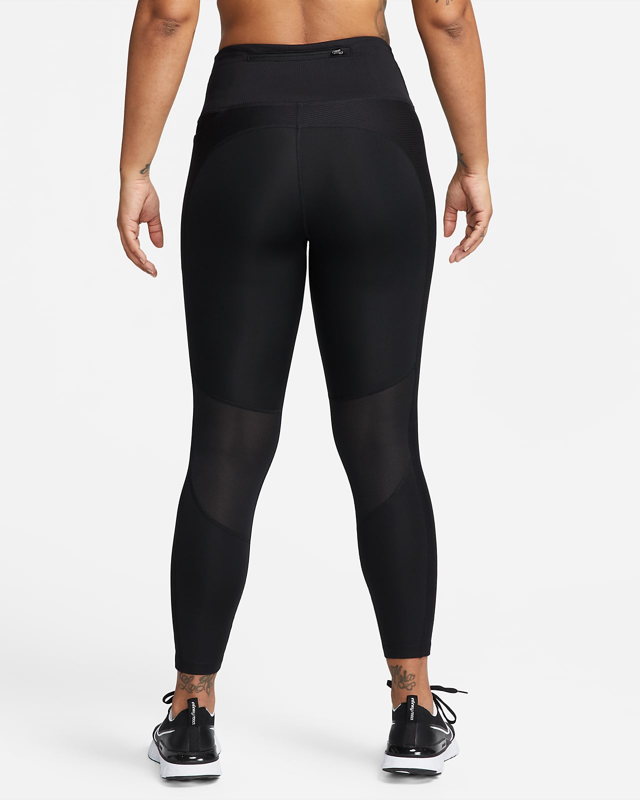 Nike Fast 7/8-hardlooplegging met halfhoge taille en zakken voor dames. Nike  BE