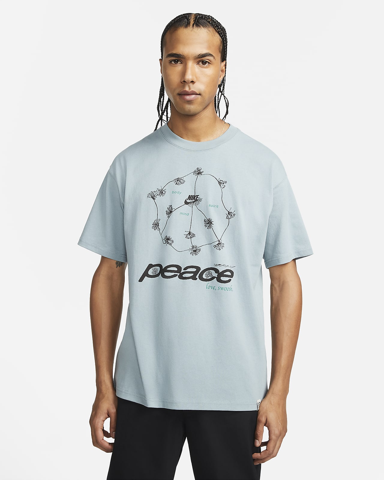 nike spirit teal shirt