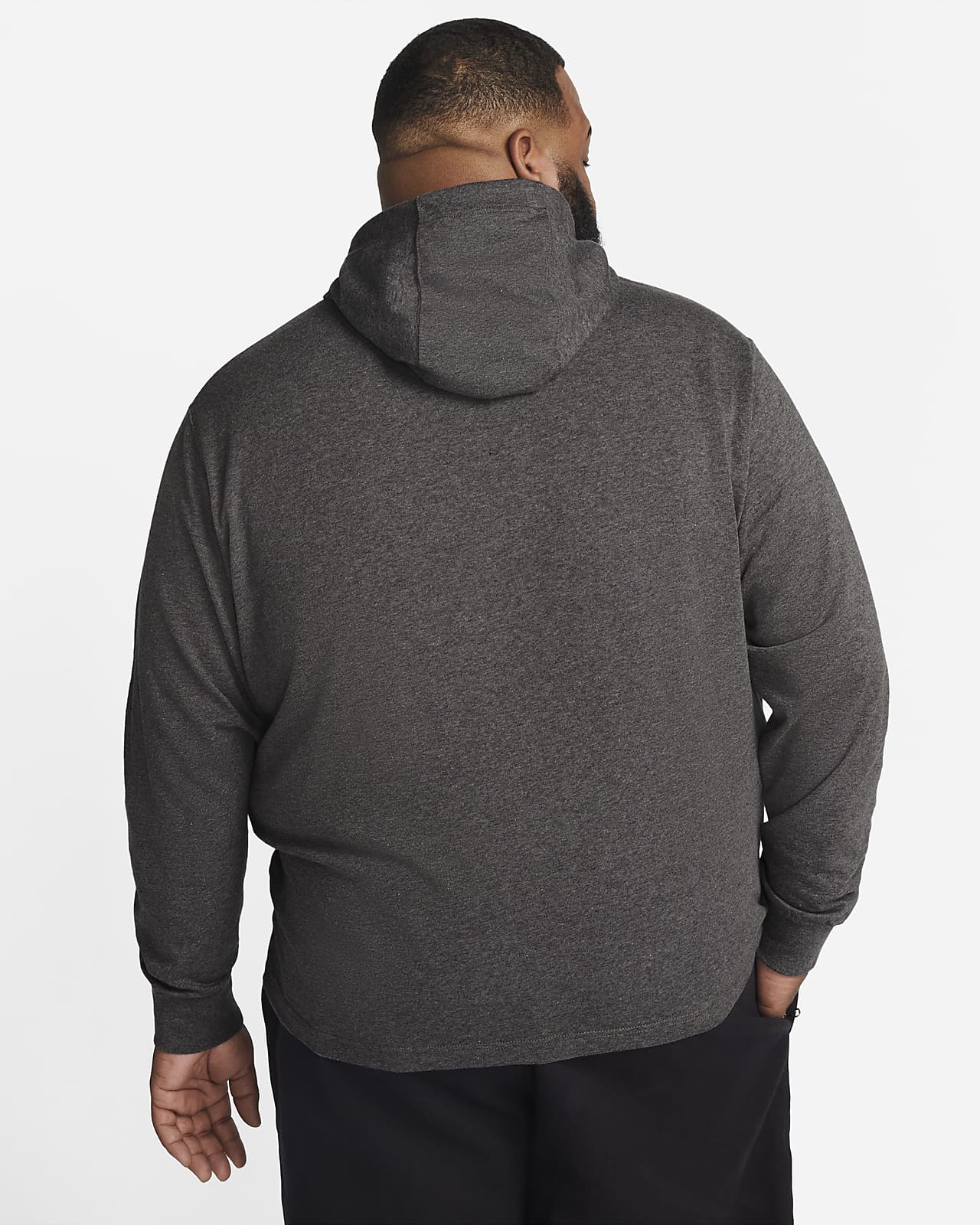 nike men's sportswear club jersey pullover hoodie