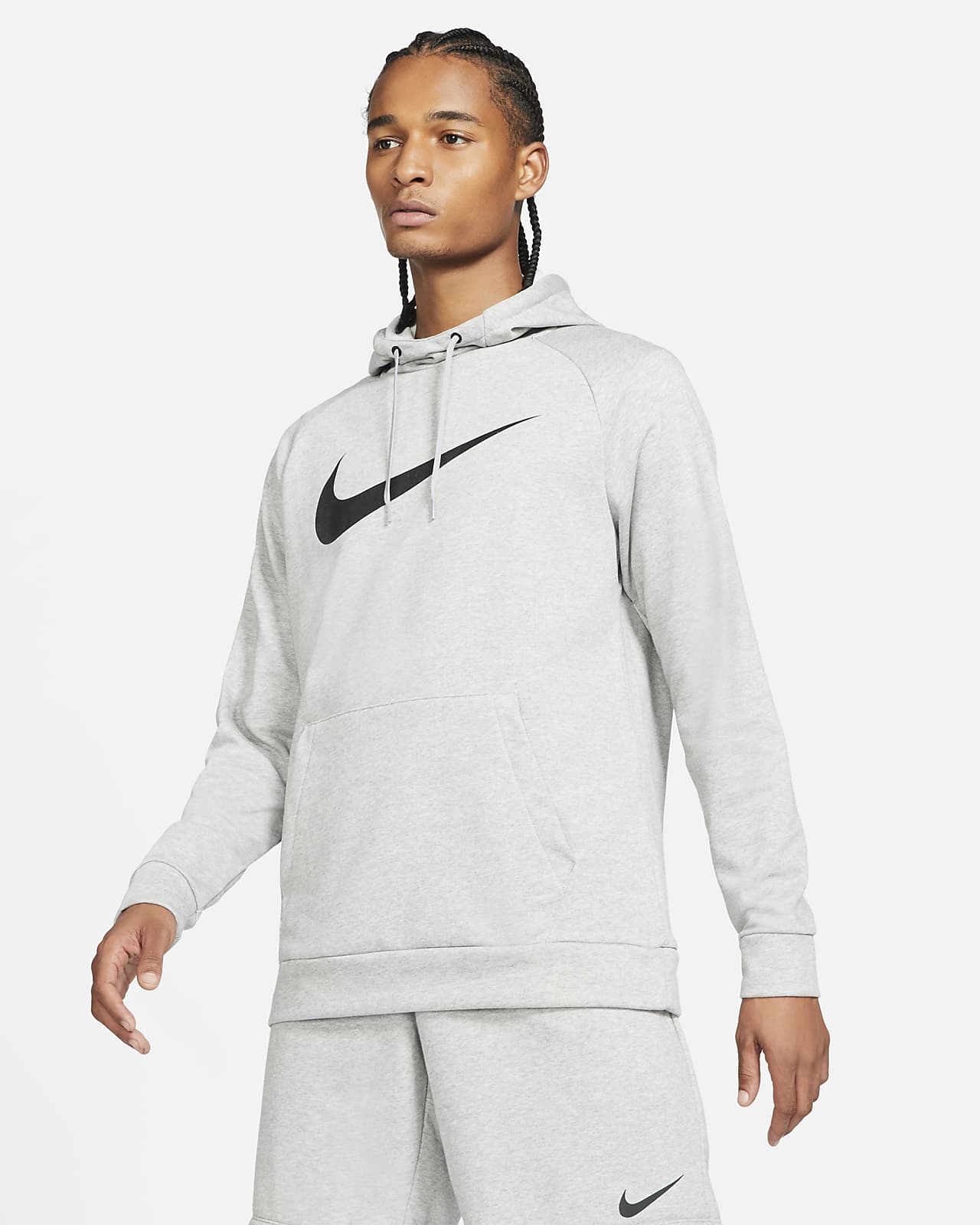 Ανδρική μπλούζα προπόνησης με κουκούλα Nike Dri-FIT
