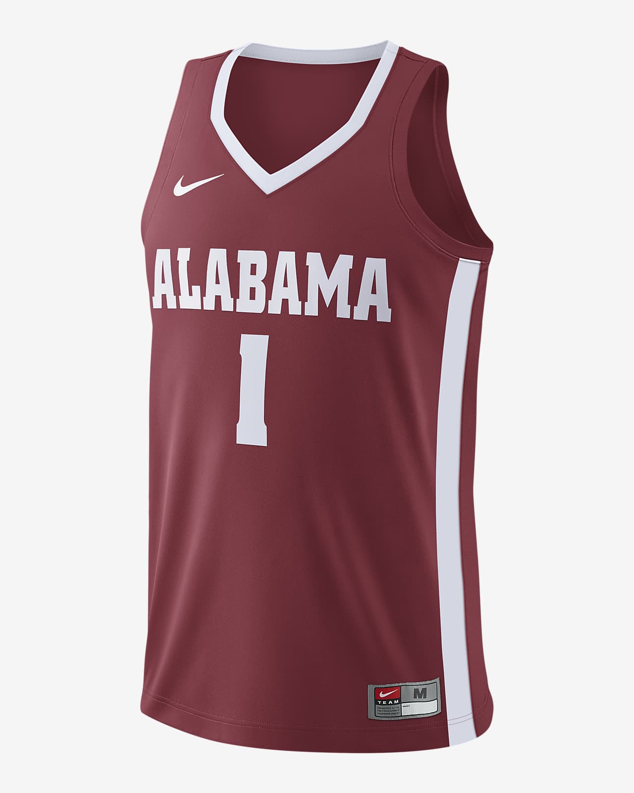Jersey de básquetbol para Nike College Dri-FIT (Alabama).
