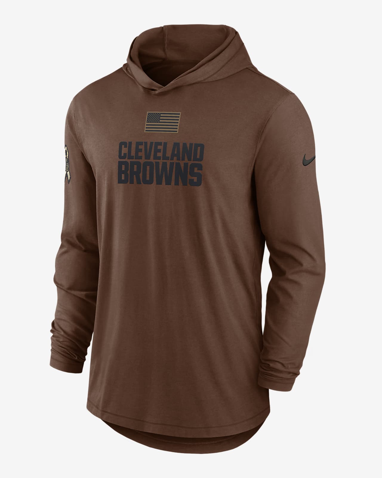 Nike Men's Therma Salute to Service (NFL Cleveland Browns) Hoodie