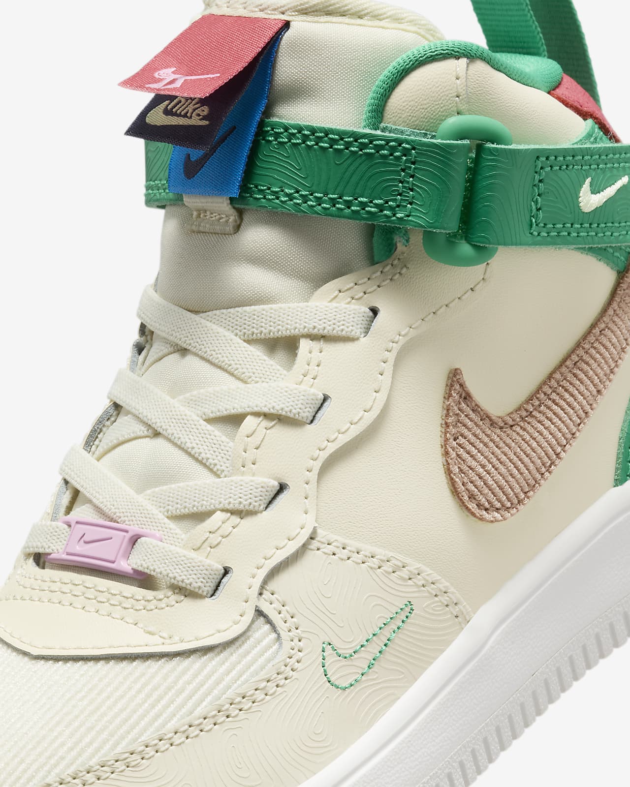 Nike force 1 on sale lv8 utility green