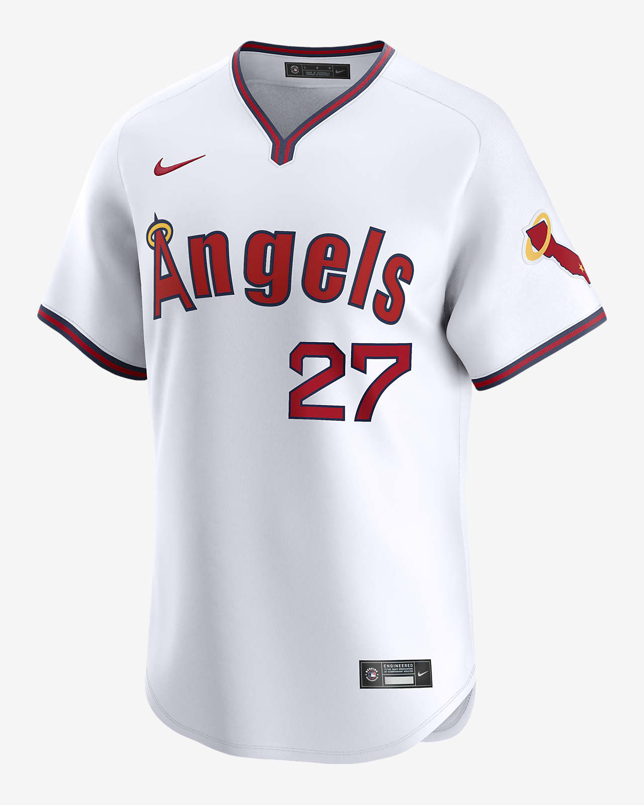 Mike Trout Los Angeles Angels Men's Nike Dri-FIT ADV MLB Limited Jersey