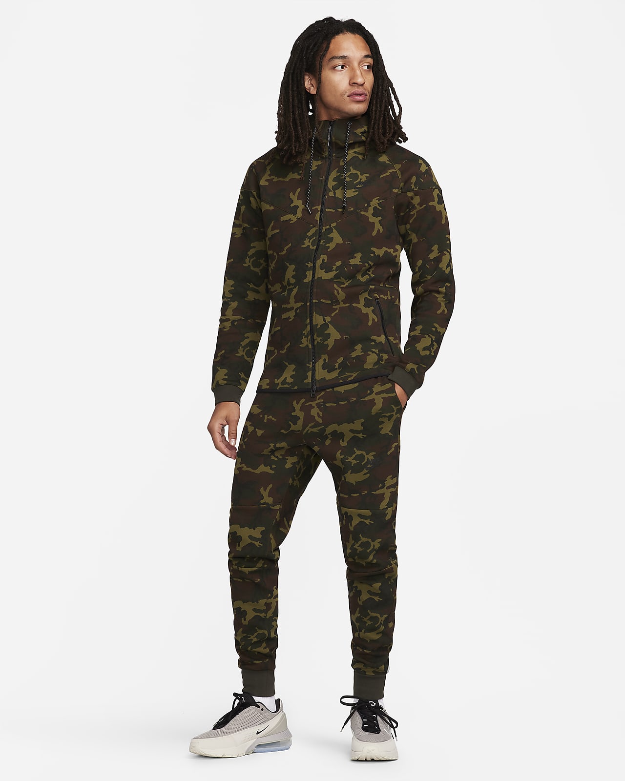 Nike Sportswear Tech Fleece OG Windrunner Men's Full-Zip Camo