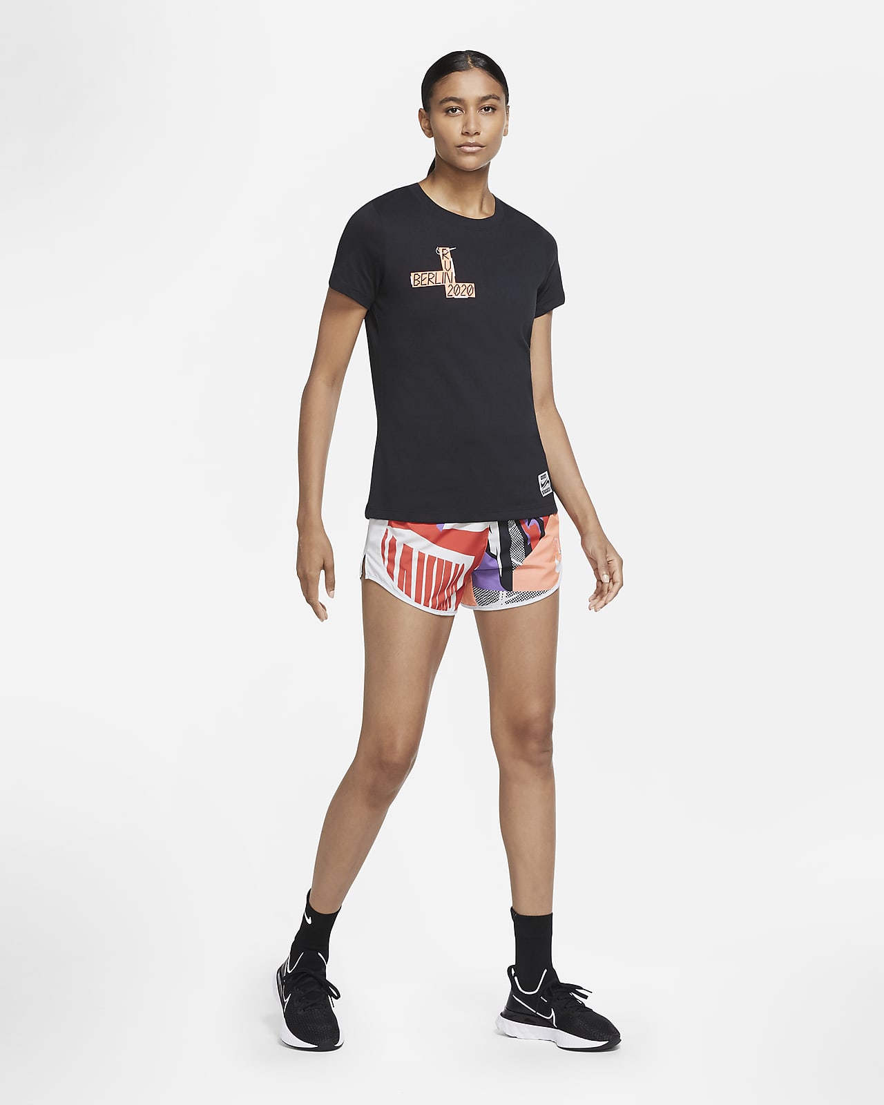 Nike Dri FIT Berlin løpe T skjorte til dame. Nike NO Nike Dri FIT Berlin løpe T skjorte til dame. Nike NO
