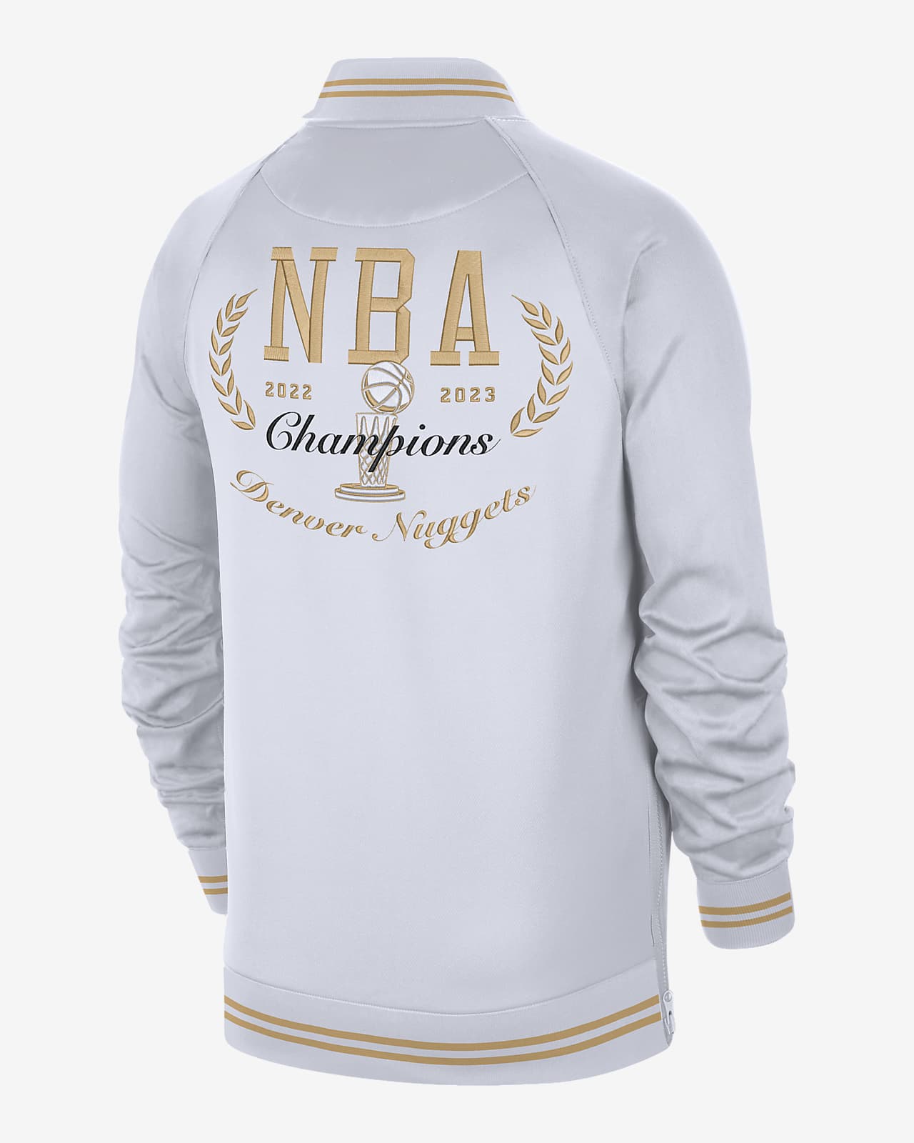 Denver Nuggets Showtime Men's Nike NBA Full-Zip Jacket.