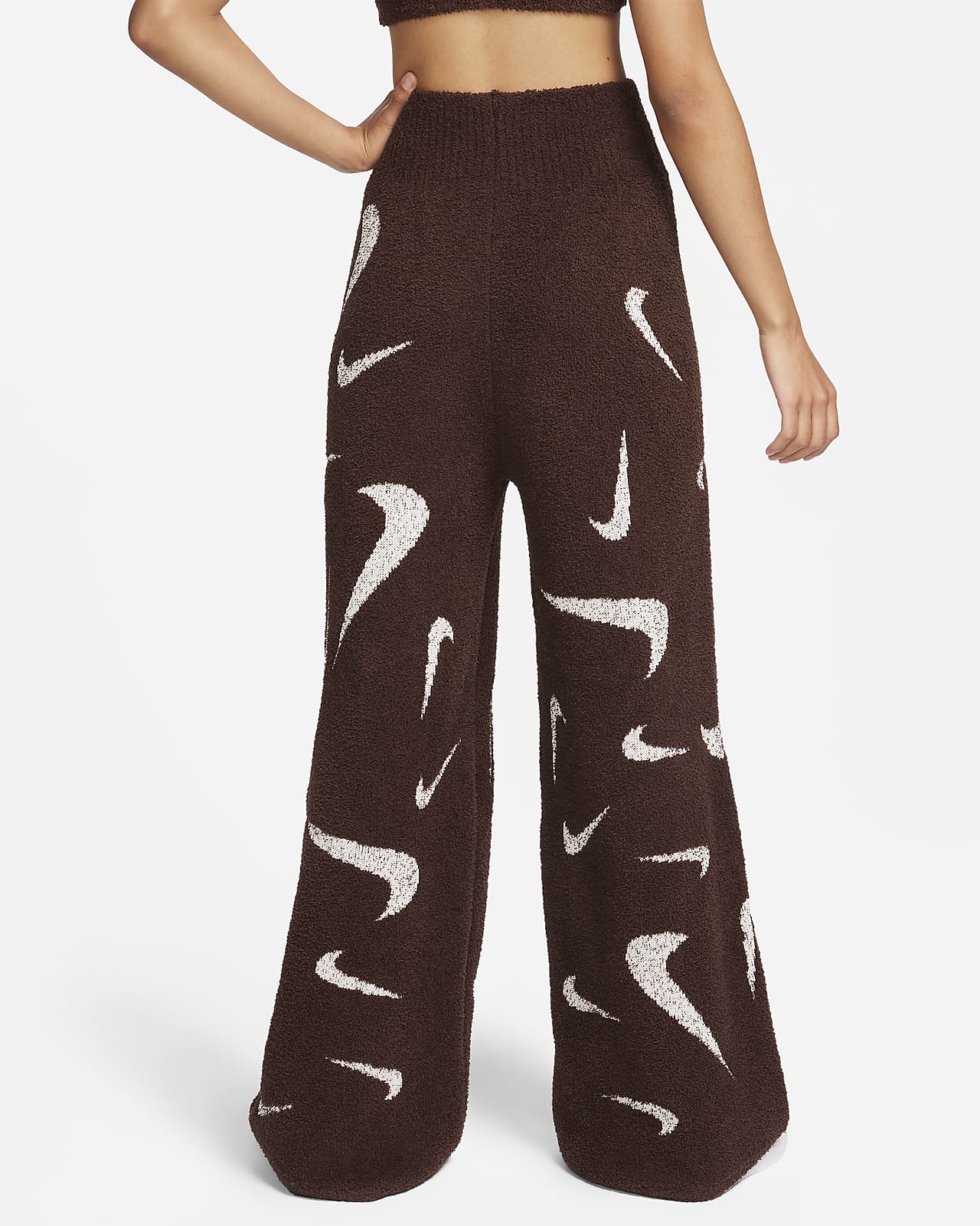 Nike Sportswear Phoenix Cozy Bouclé Women's High-Waisted Wide-Leg Knit Pants