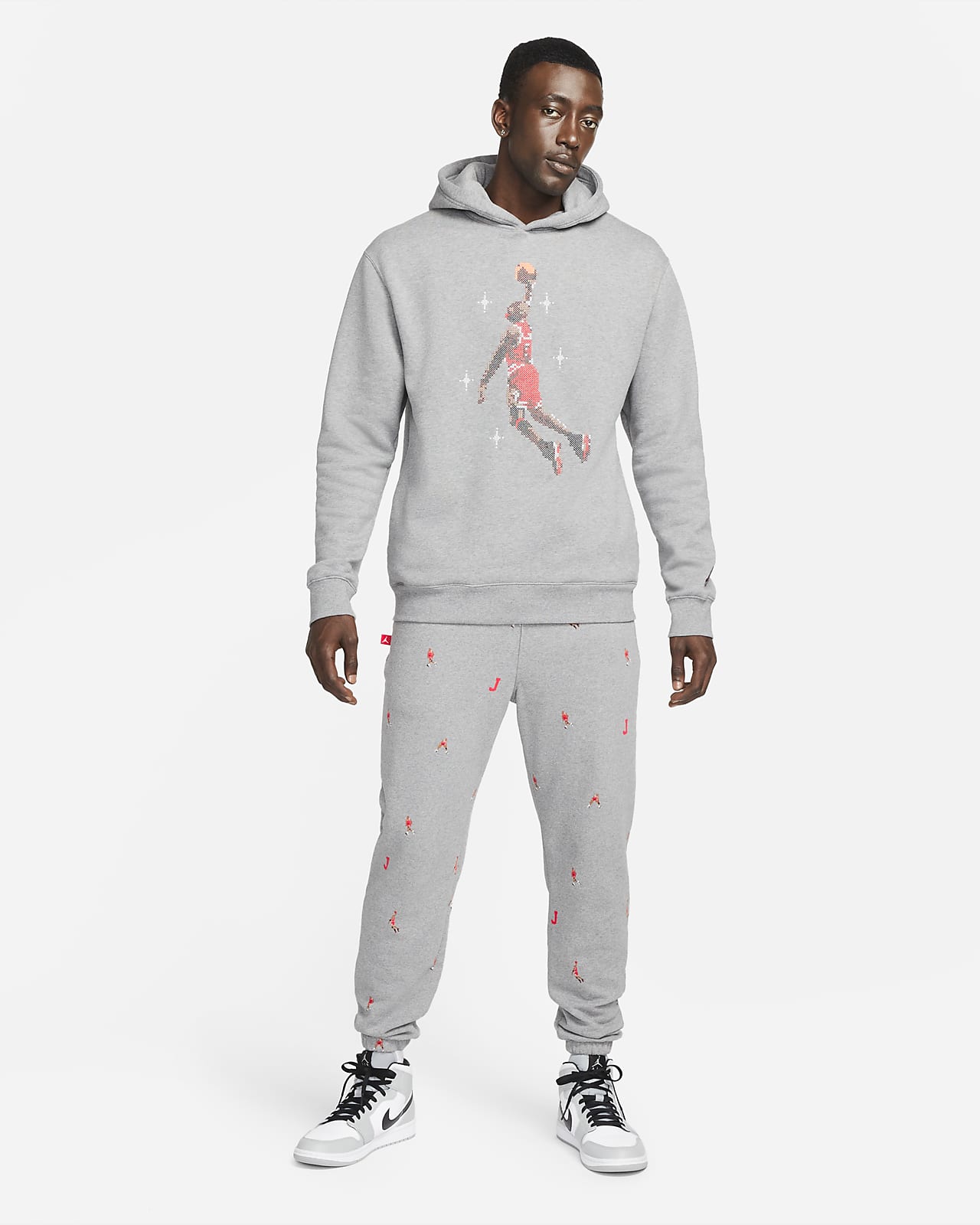 Jordan Essentials Men's Graphic Fleece Hoodie. Nike.com