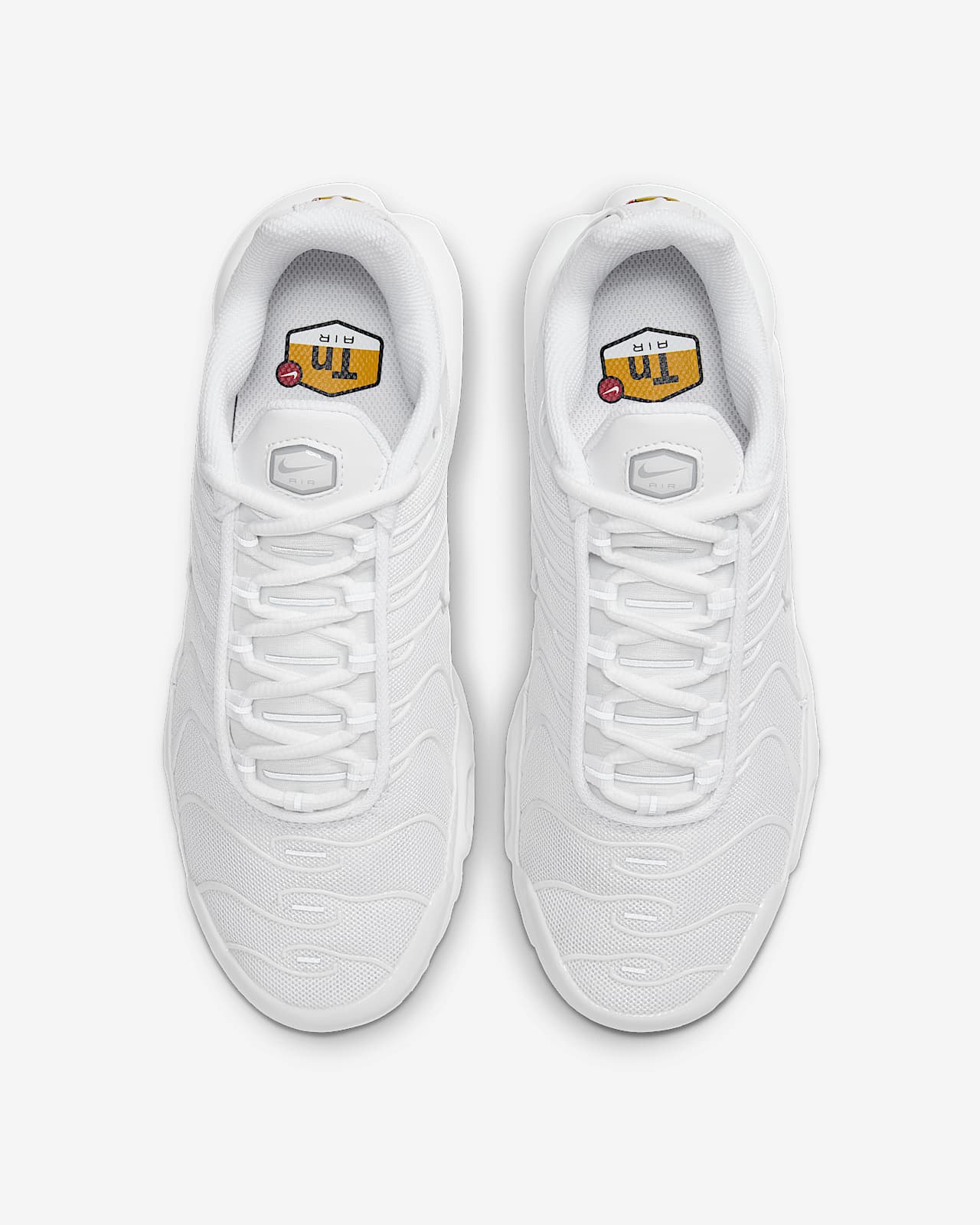 nike air max plus women's white and red
