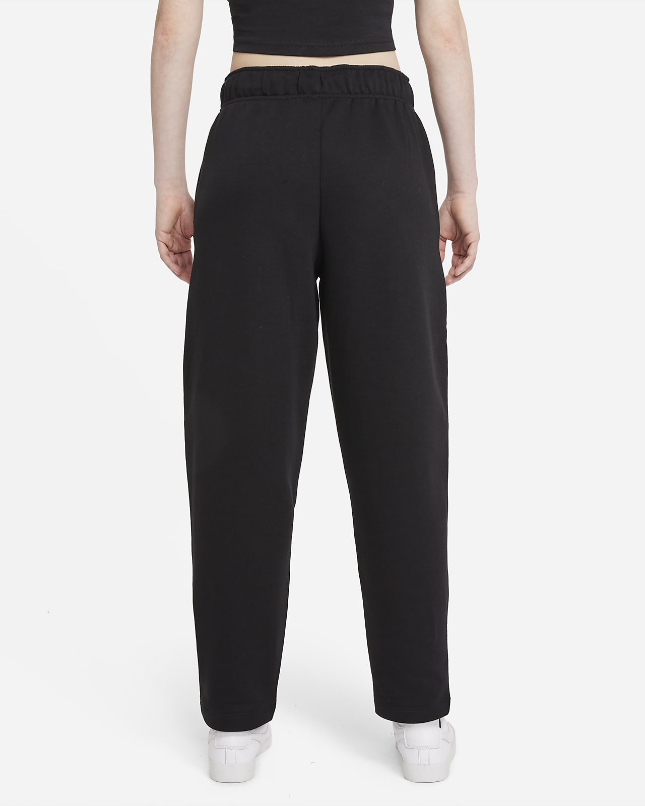 Pantaloni Curve in fleece Nike Sportswear Collection Essentials - Donna.  Nike CH