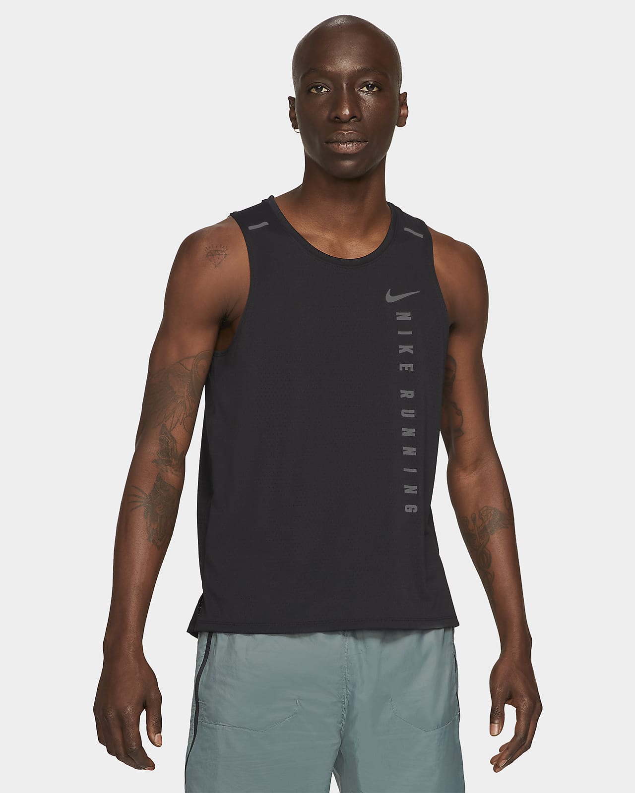 nike running division tank