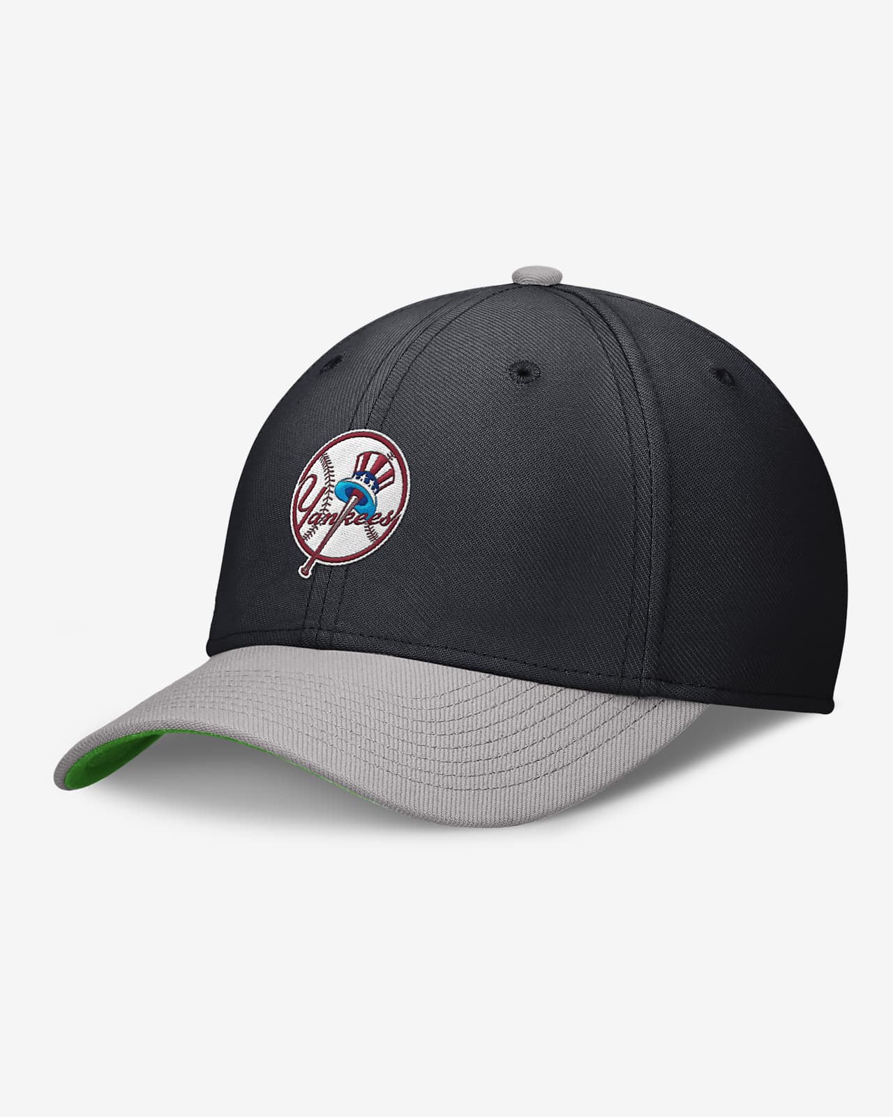Gorra Nike Dri-FIT de la MLB para hombre New York Yankees Rewind Cooperstown Swoosh