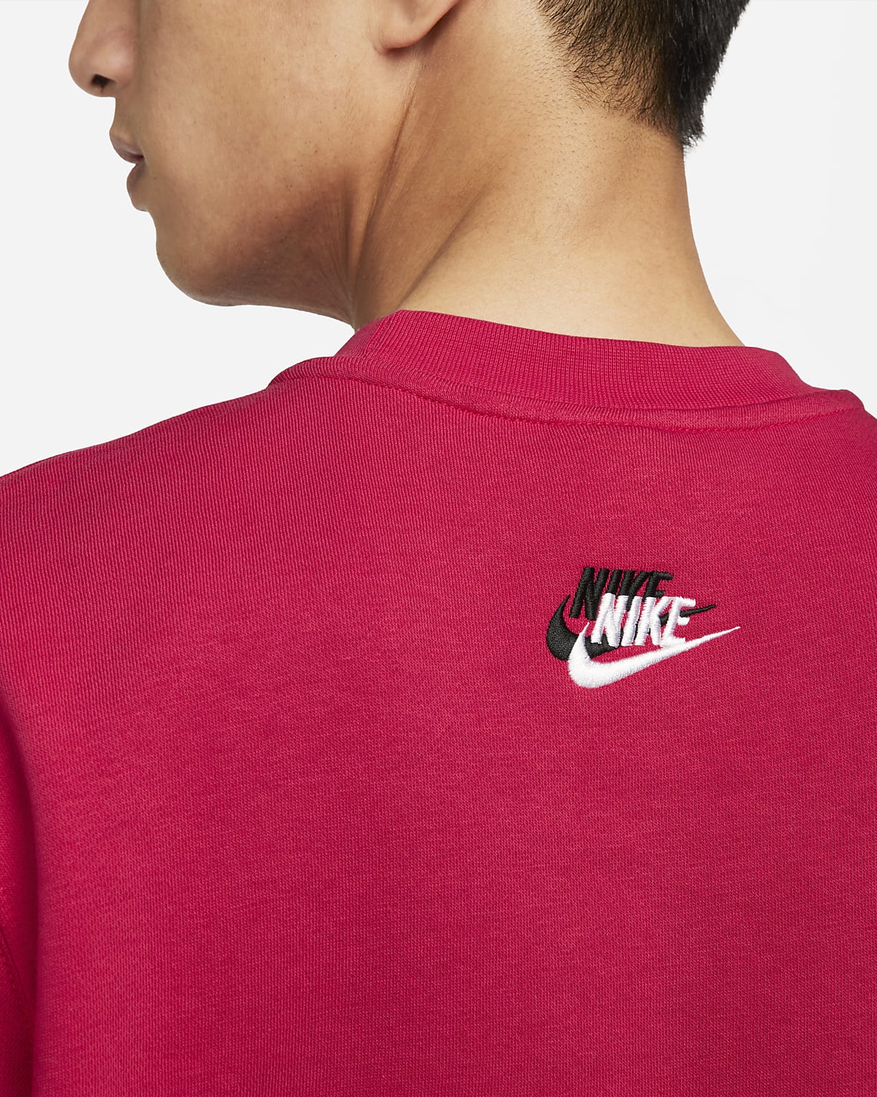 Nike Sportswear Sport Essentials+ Men's Brushed Back Crew. Nike SE