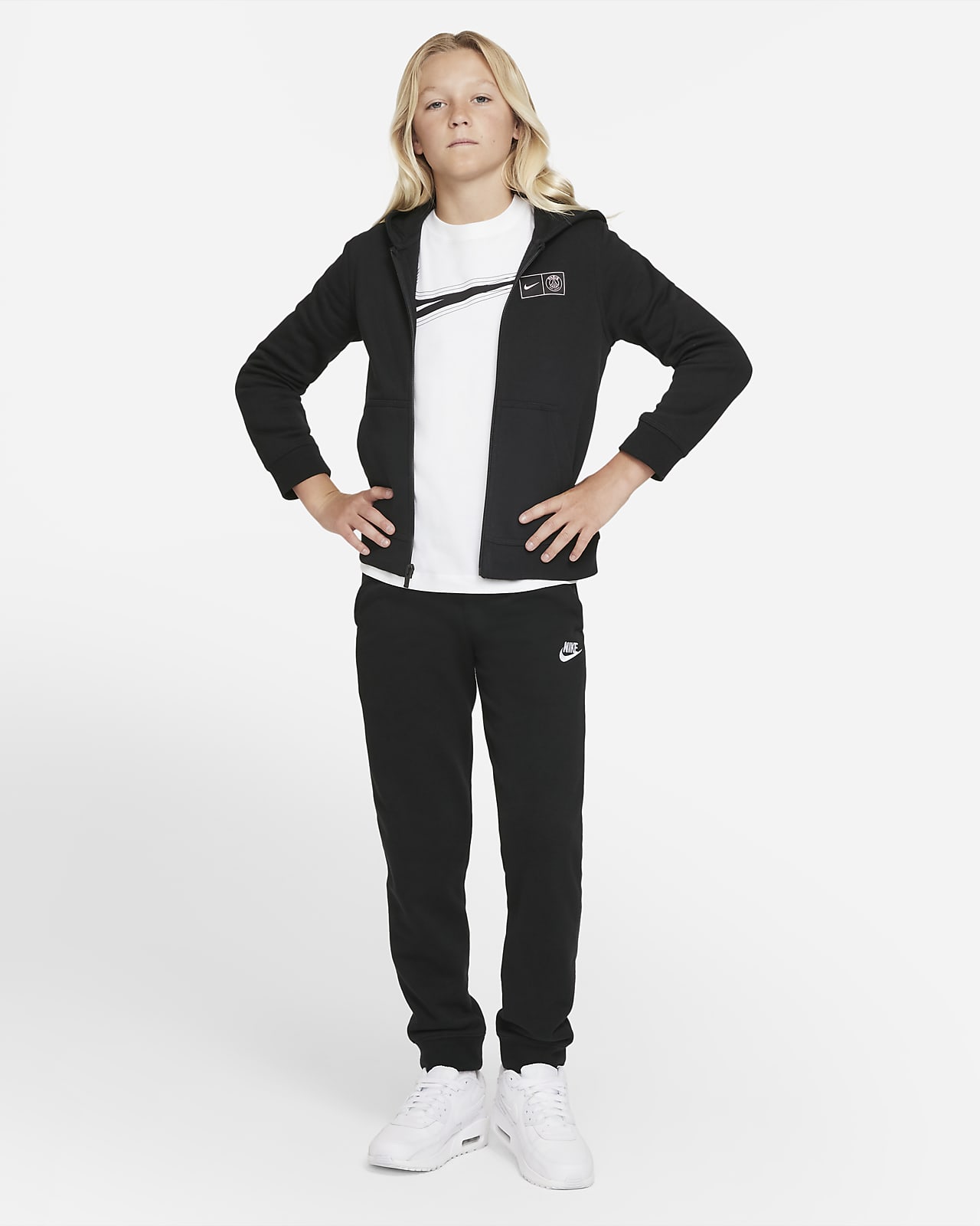 lassen verpleegster Uitbreiden Paris Saint-Germain Big Kids' Full-Zip Fleece Hoodie. Nike.com