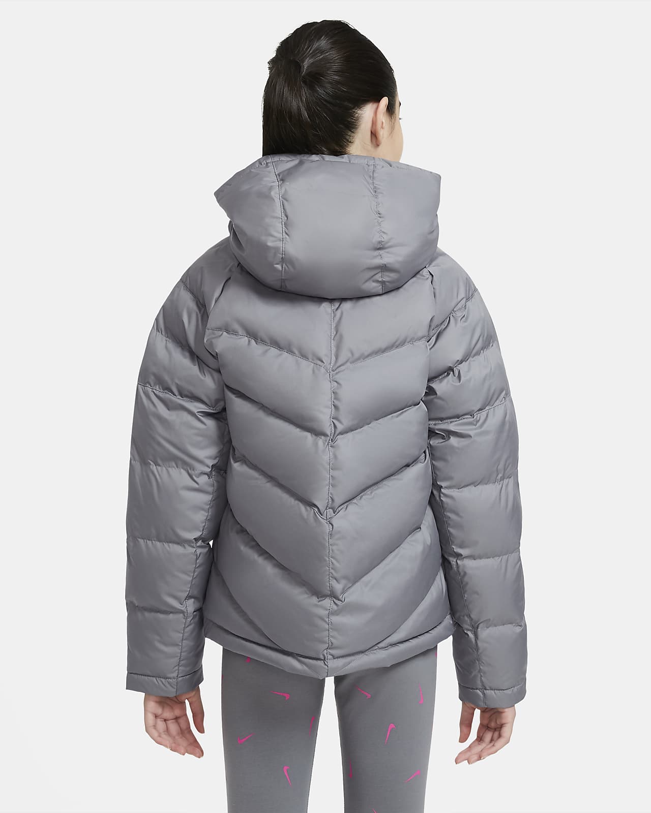 nike junior fill jacket black