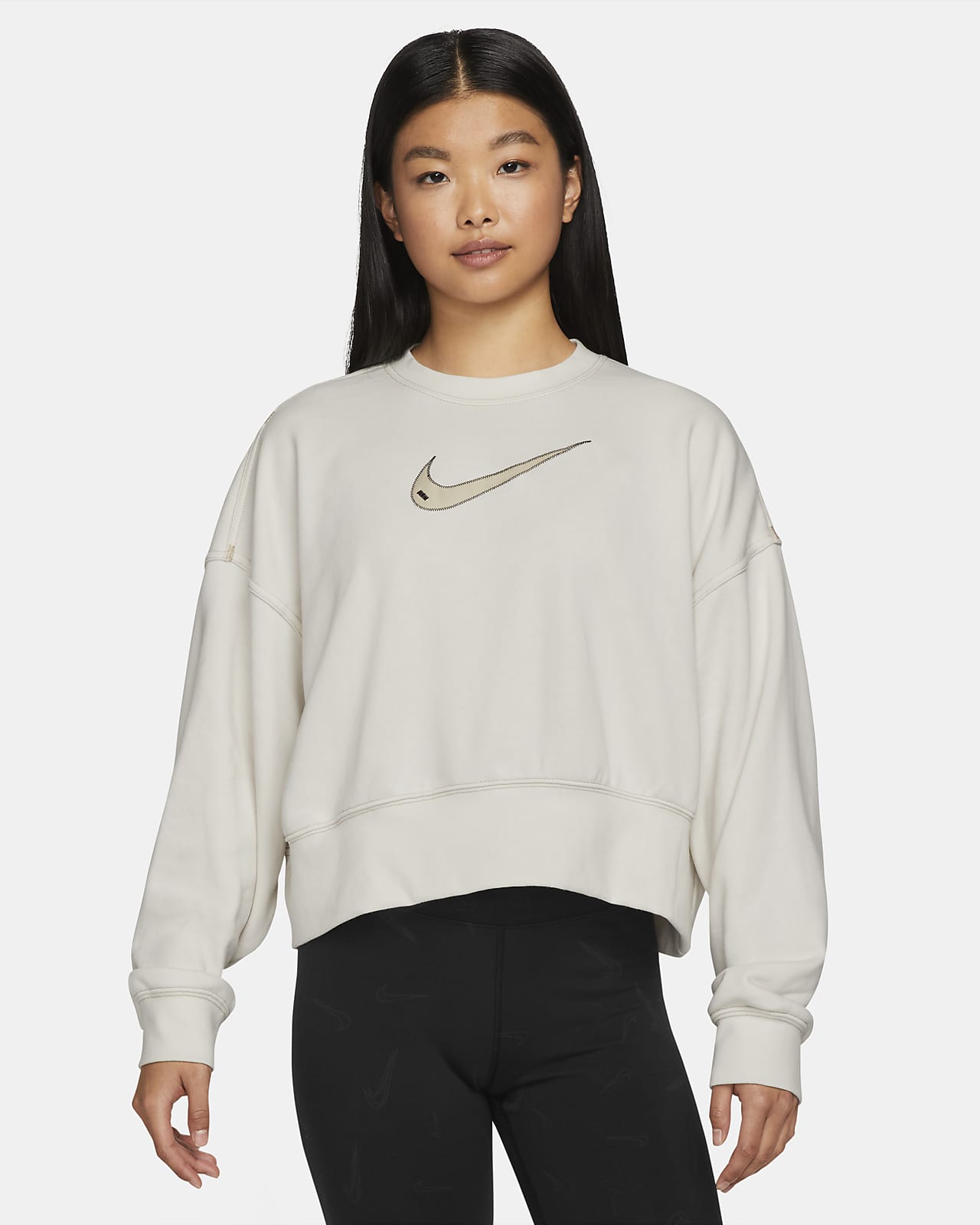 新品] NIKE ナイキ トレーナー スウェット スウッシュ グレー XL