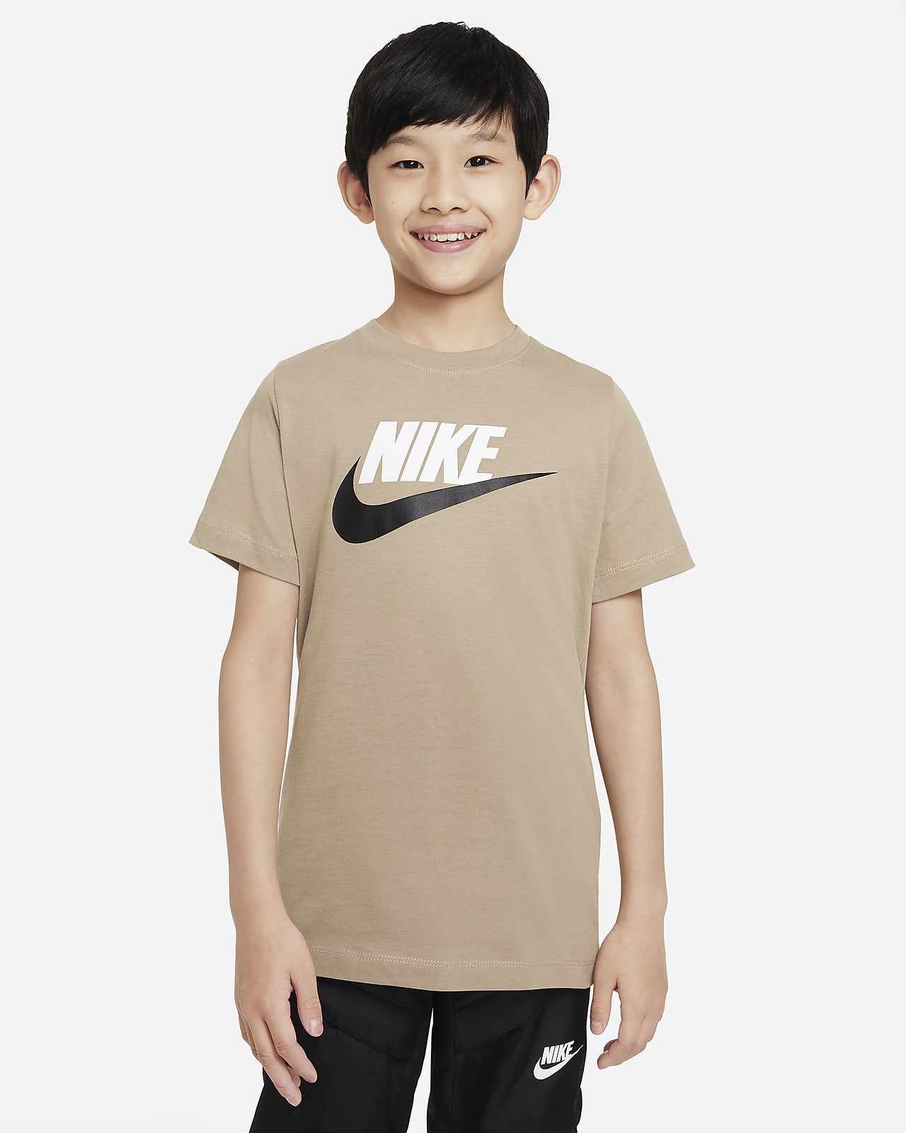 Nike Sportswear bomulls-T-skjorte til store barn