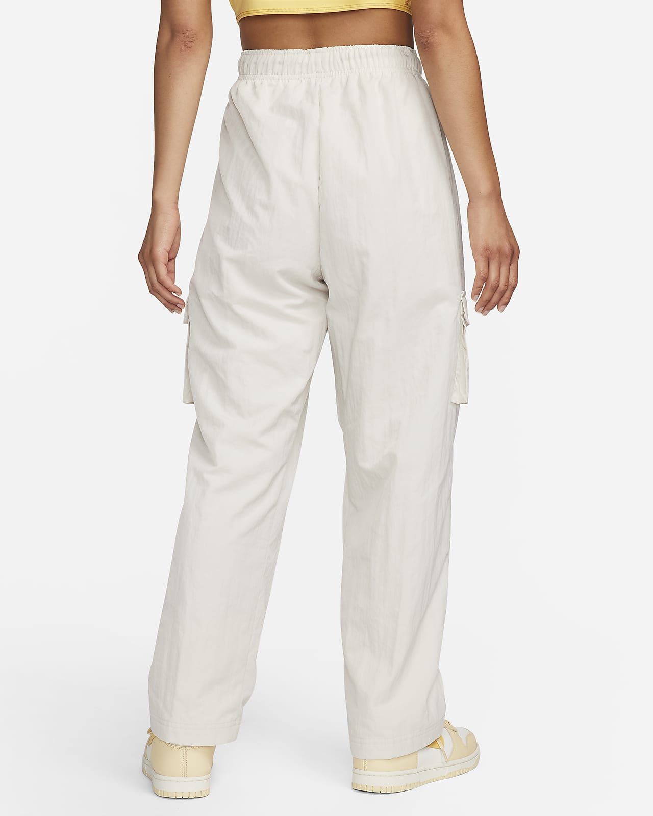 Nike Sportswear High-Waisted Woven Cargo Pants 'Clear Jade II' - FD2951-317