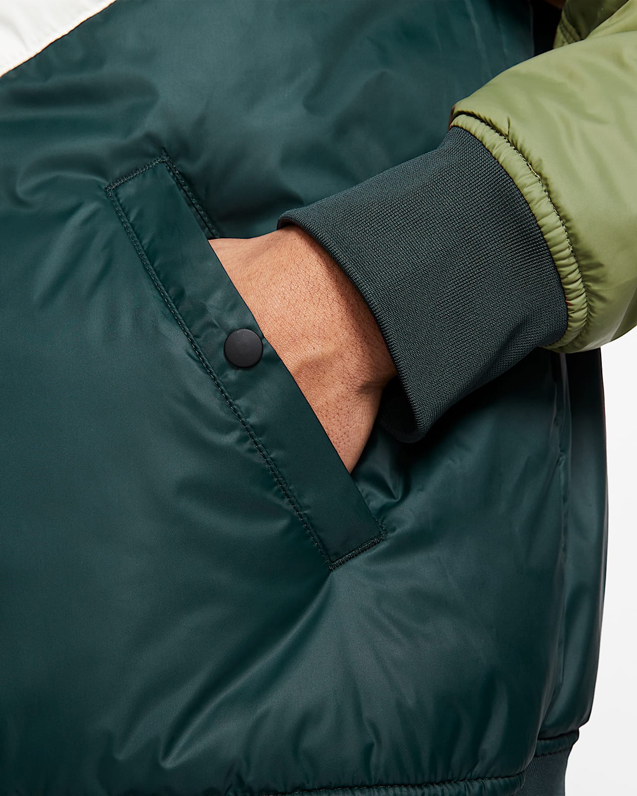 men's nike classic woven hooded jacket