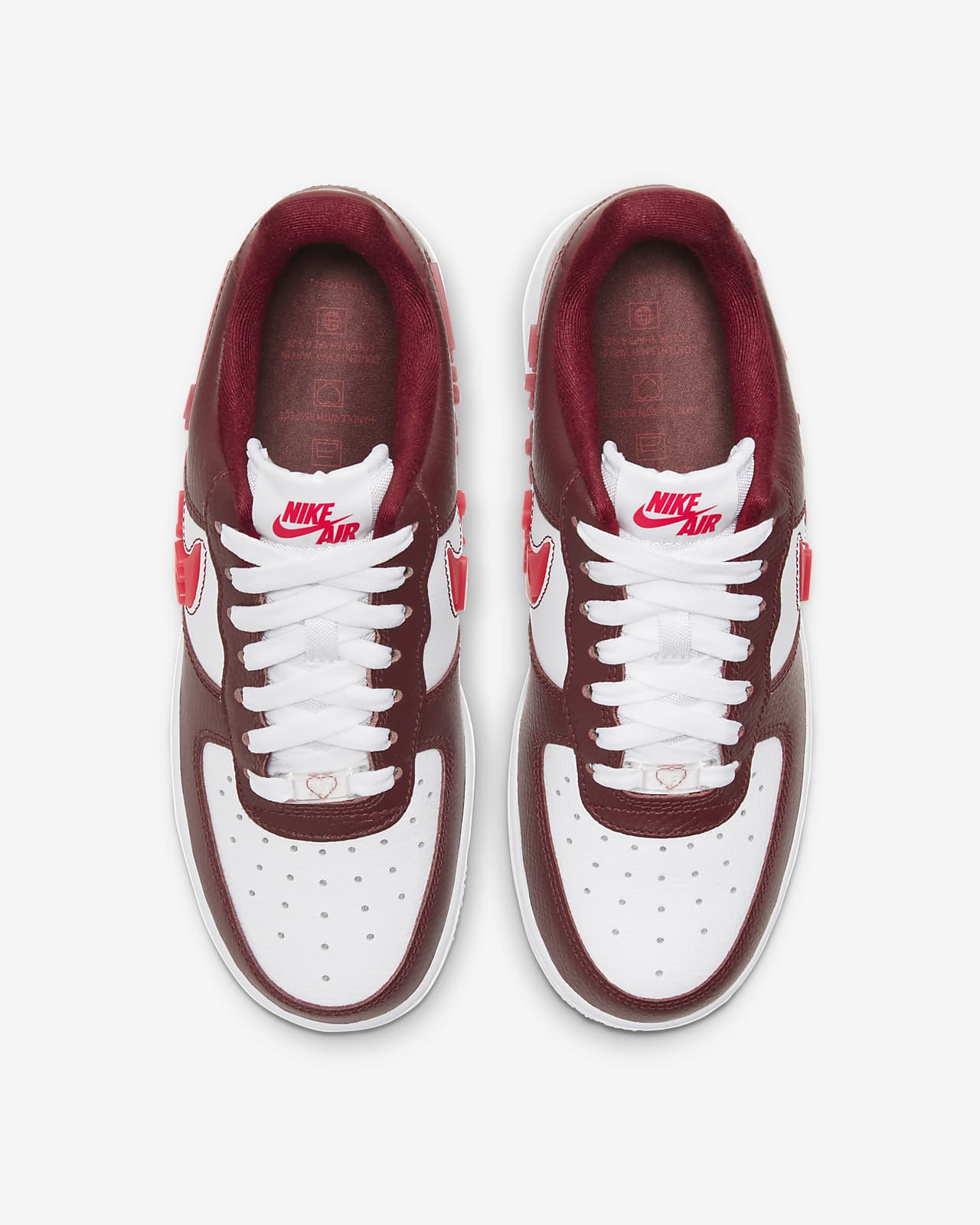 red black air force 1 shoes