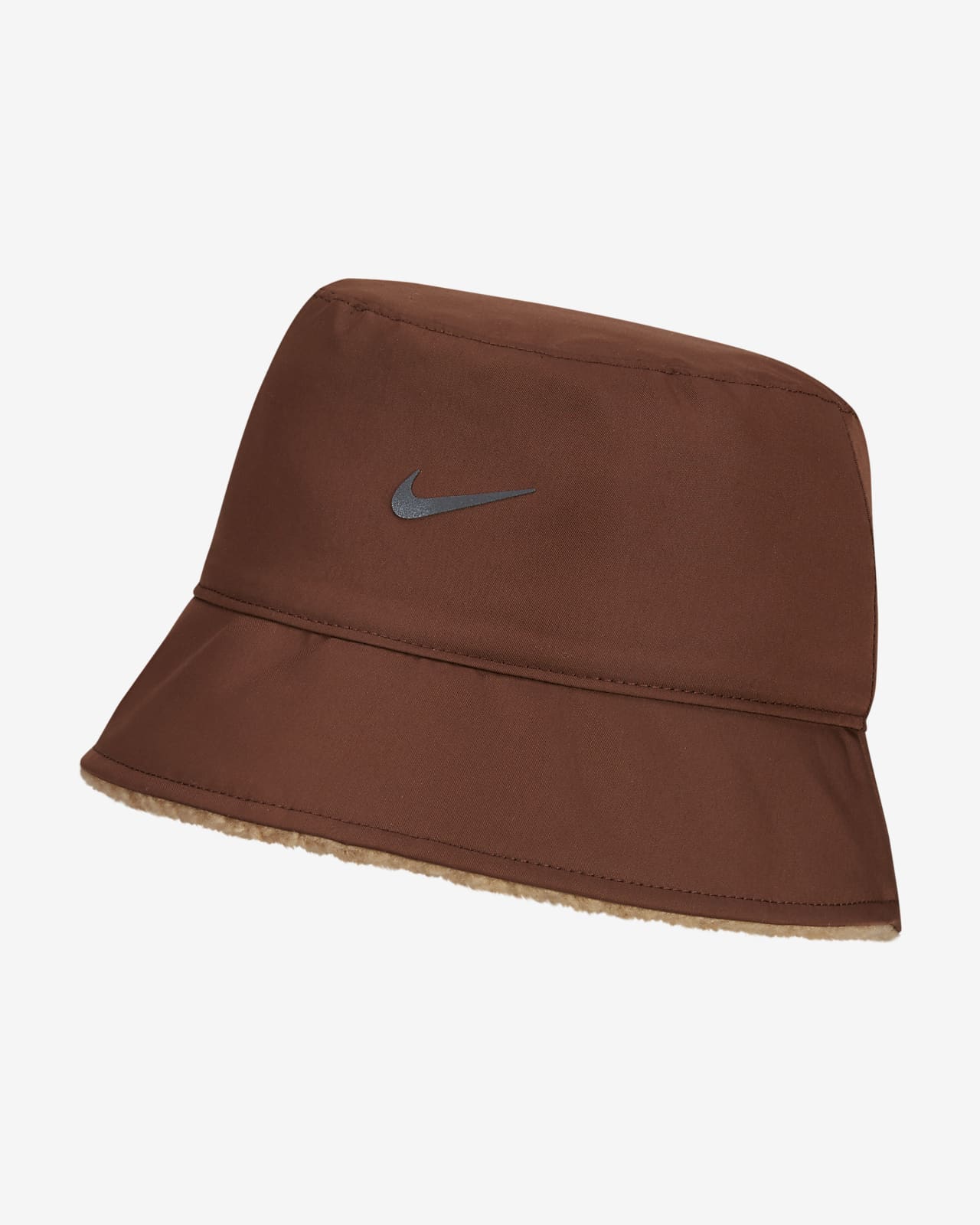 Nike Sportswear Reversible Fleece Bucket Hat.